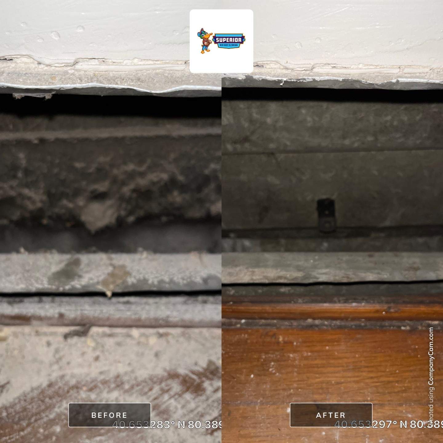 Air Duct Cleaning With a Vacuum Truck in Midland, PA by Superior Air Duct Cleaning