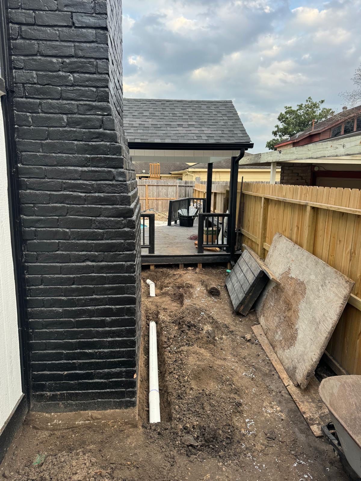 Full House Drainage System by Texas Urban Elements