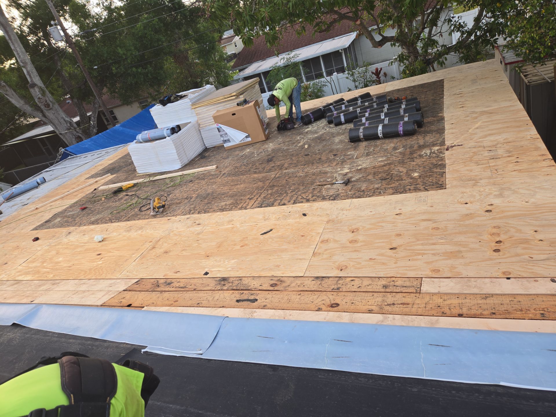 Project in Pinellas Park 33782 by Mitchell Roofing Company LLC 