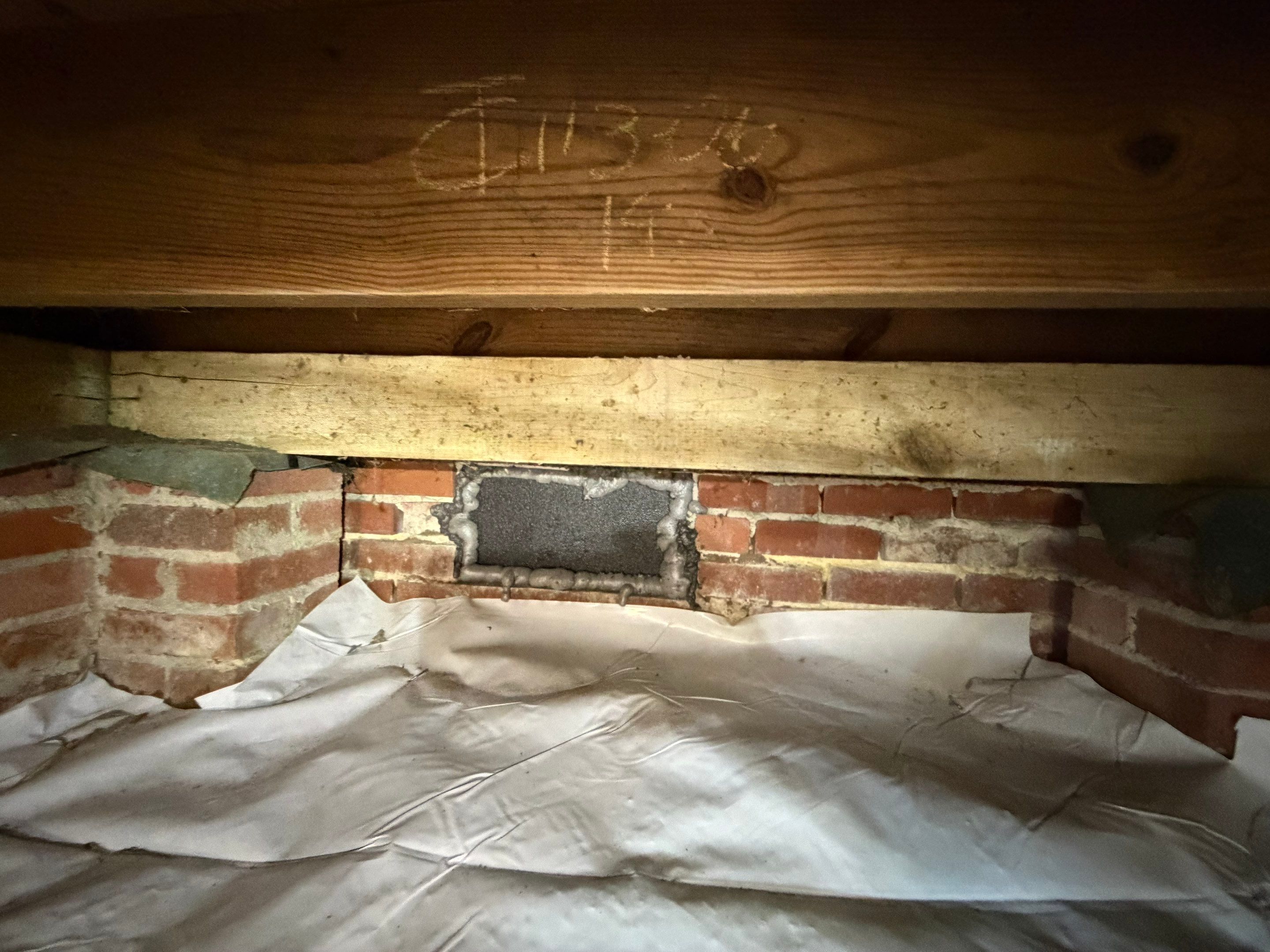 Project in Portsmouth by Patriot Crawl Space Repairs