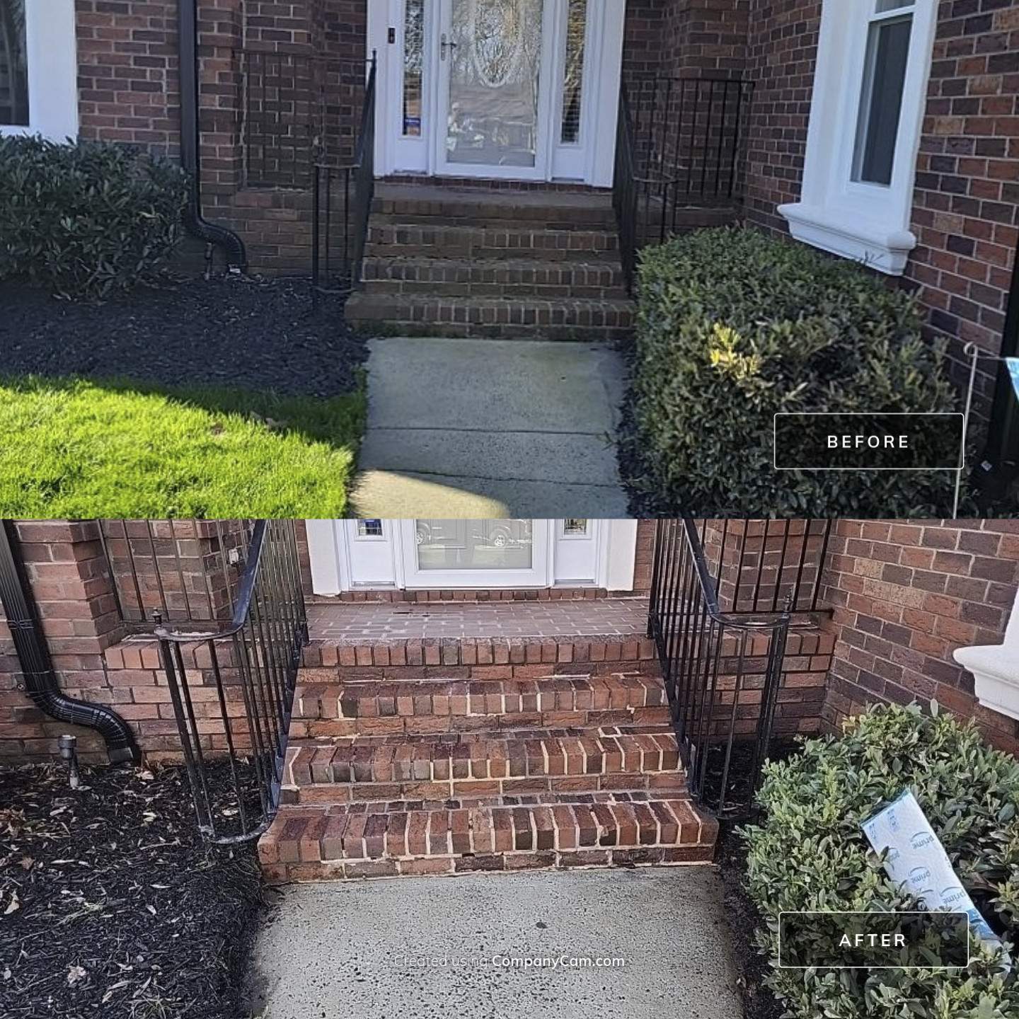 House Wash using cleaner by Power Wash Masters LLC