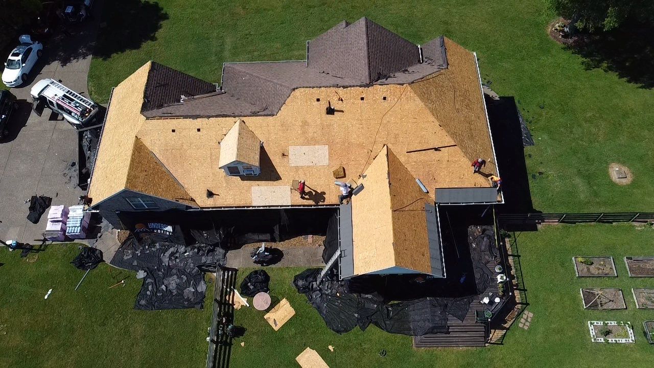 Residential Roofing Installation using Owens Corning Duration Shingles Roofing System by Undersun Roofing 