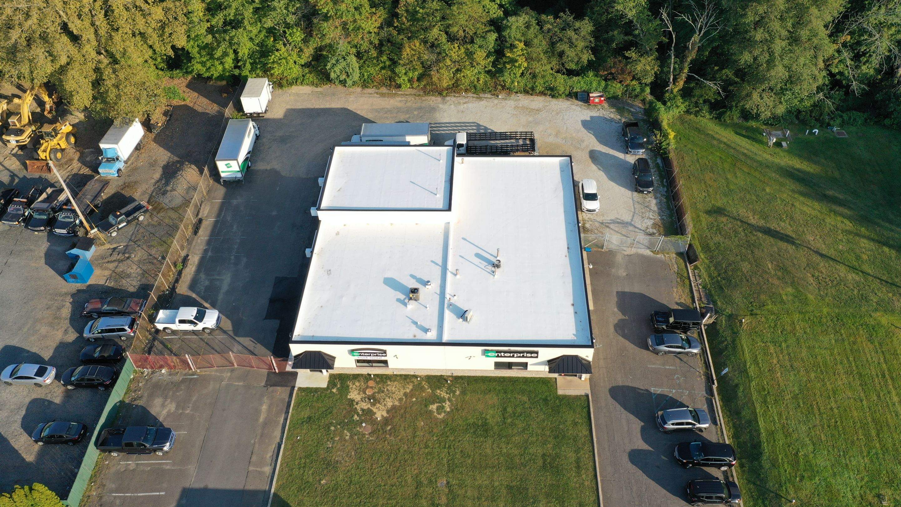 Commercial Roofing Installation using GAF TPO by All Site Roofing