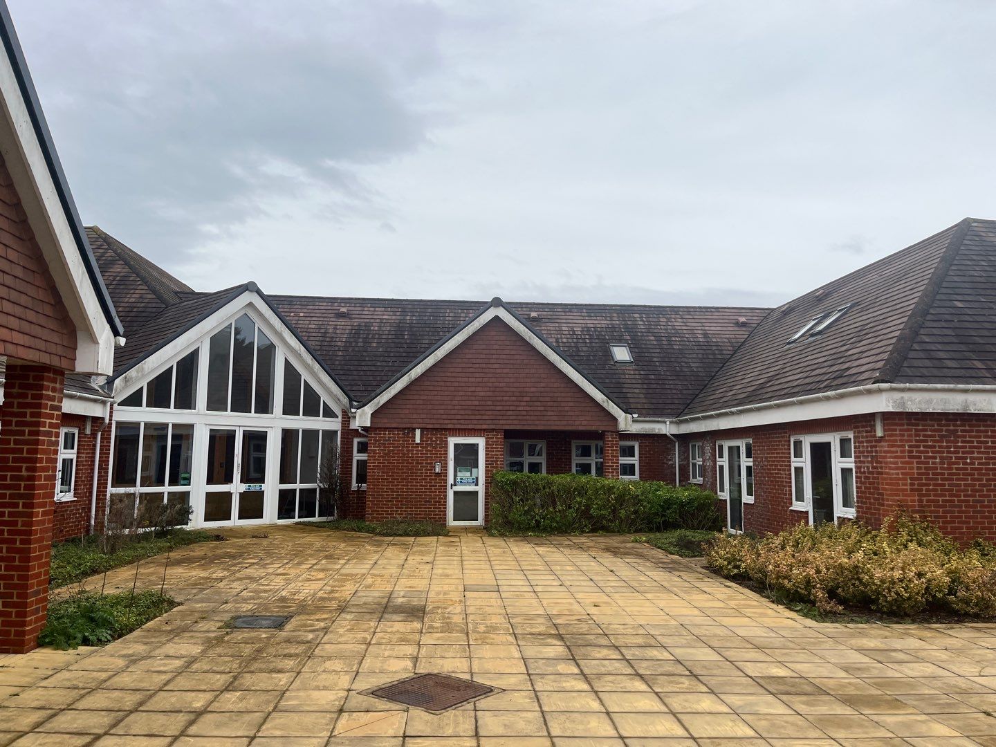 Large Care Home Roof Clean using Mosmatic FSC and Biocide by Ges Exterior Cleaning ltd