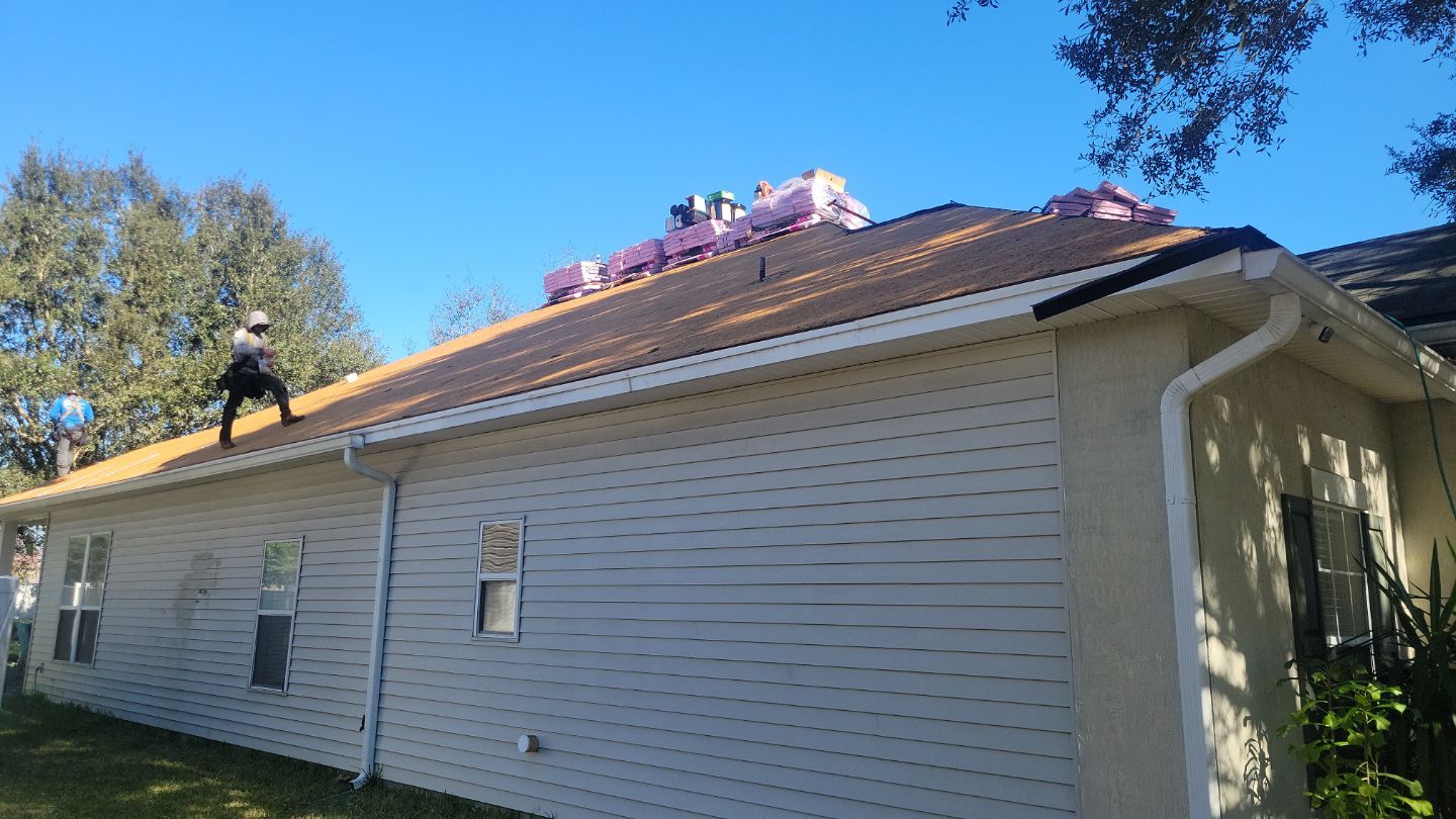 Residential Roofing Installation using Owens Corning TruDefinition Duration Shingles by Galaxy Builders, Inc.