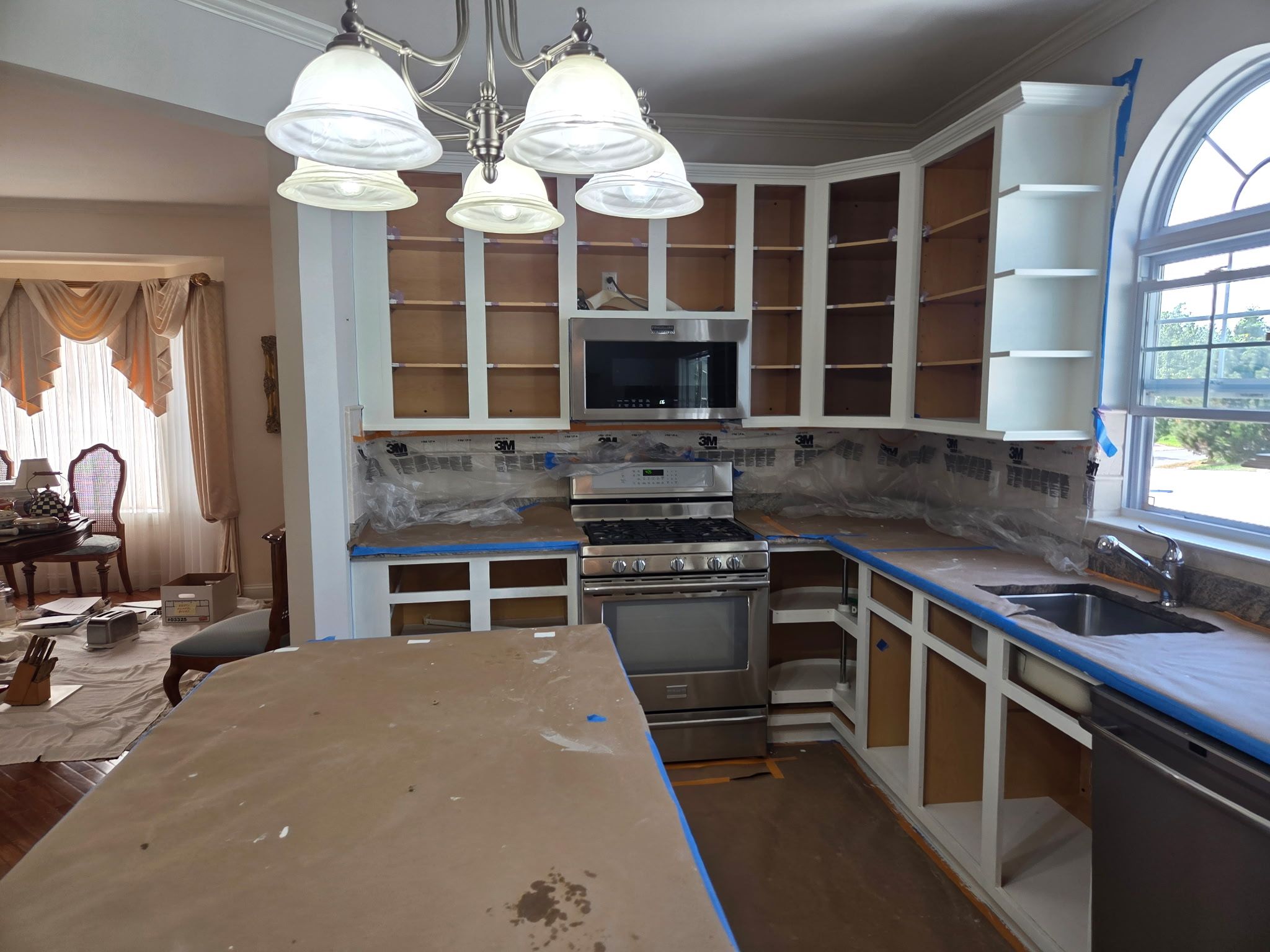 Cabinet Refinishing Project by Spectrum Painting, LLC