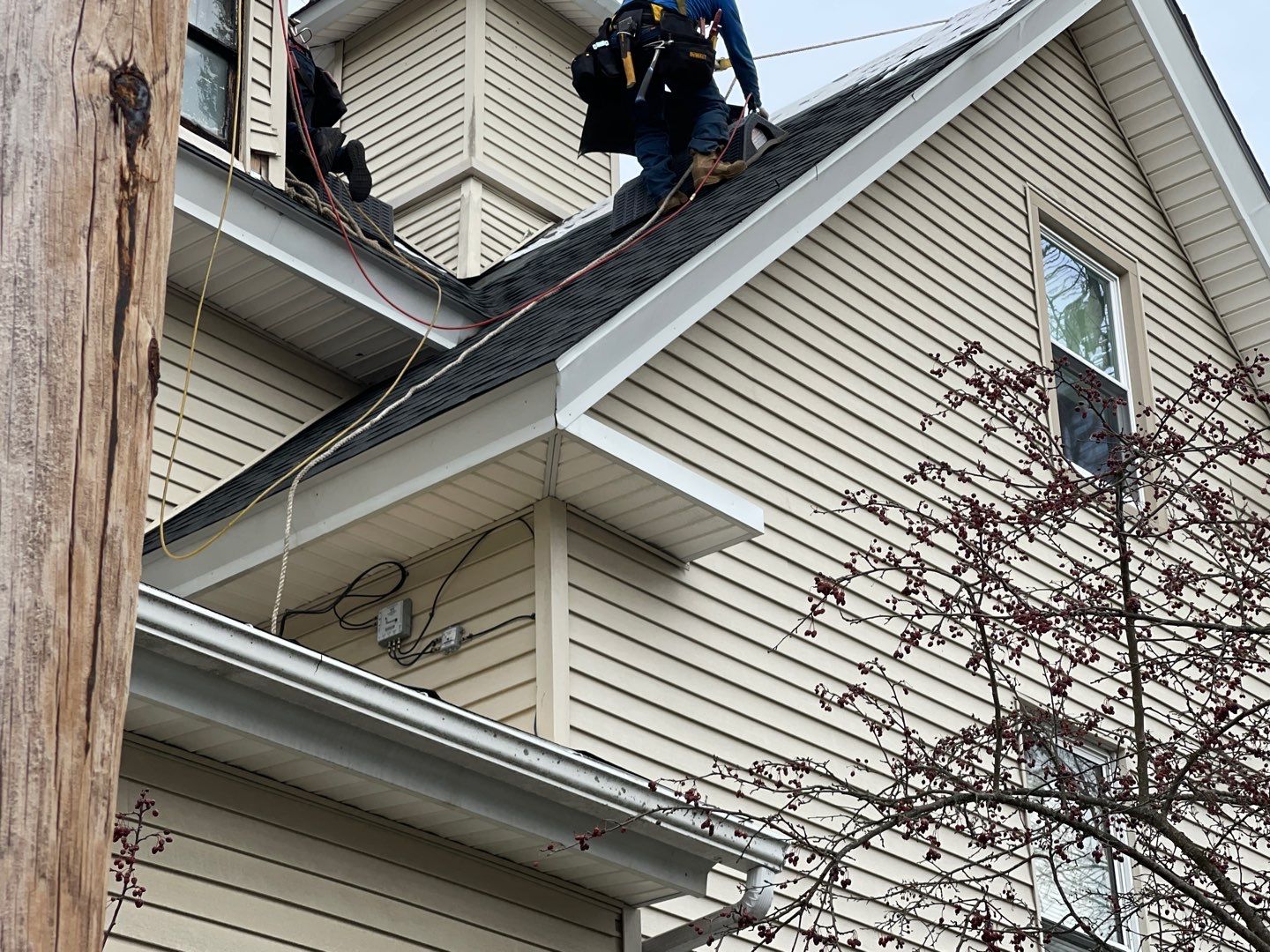 Residential Roofing Installation using GAF Timberline HDZ by Sensible Home Solutions
