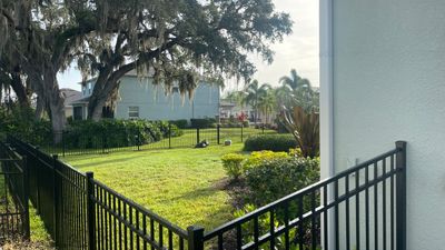 Sarasota, FL 4ft. Tall 3-Rail Black Aluminum Fence