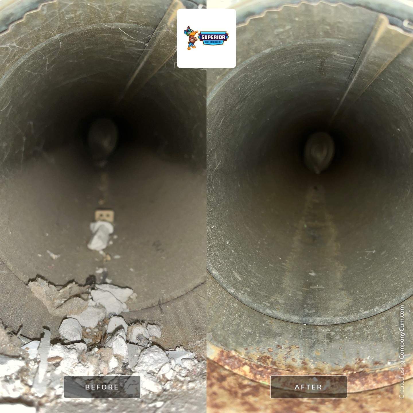 Air Duct Cleaning With a Vacuum Truck in Struthers, OH by Superior Air Duct Cleaning