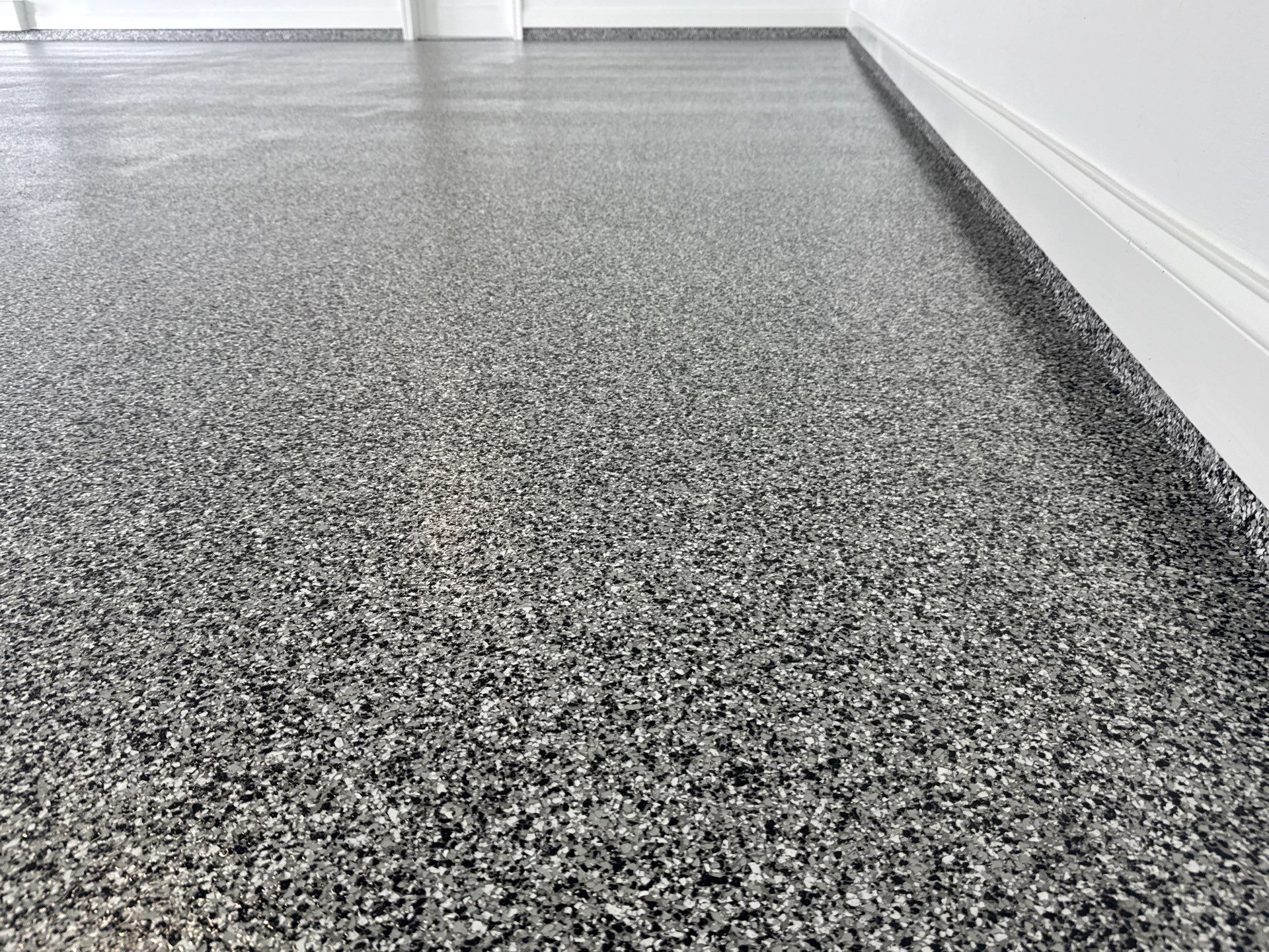 Garage Project in Newberry, FL in Domino by Cross Creek Concrete Coatings