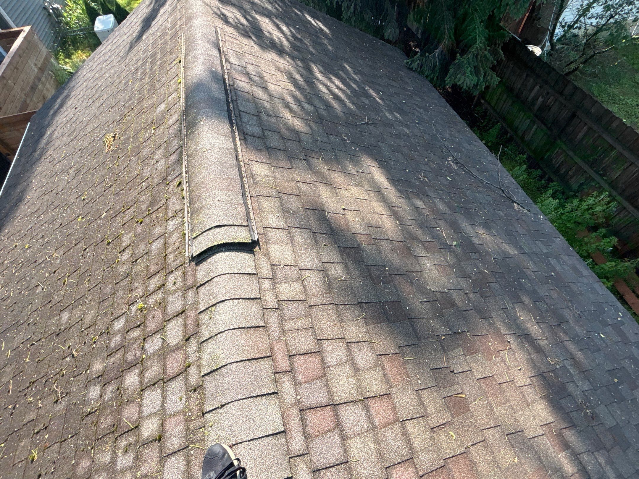 Roof Replacement using Owens Corning Peppercorn by 180 Contractors