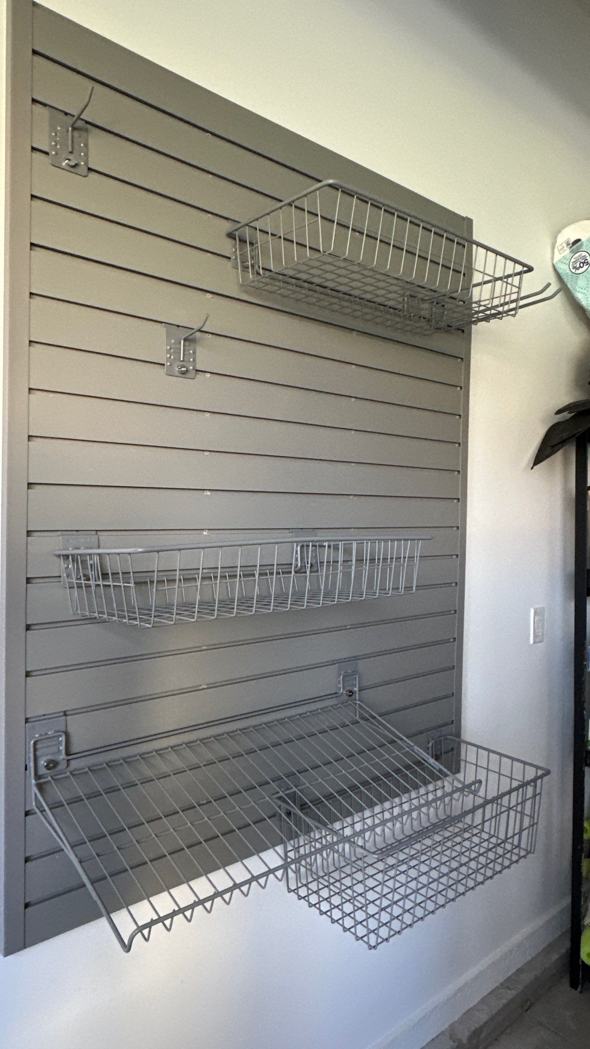 Steven S. not only transformed his garage but also his closet by Banner Garage