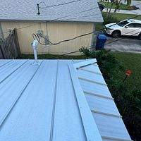 24ga 1" Nail-Strip Mill Finish  by Total Roofing System The Metal Roof Experts