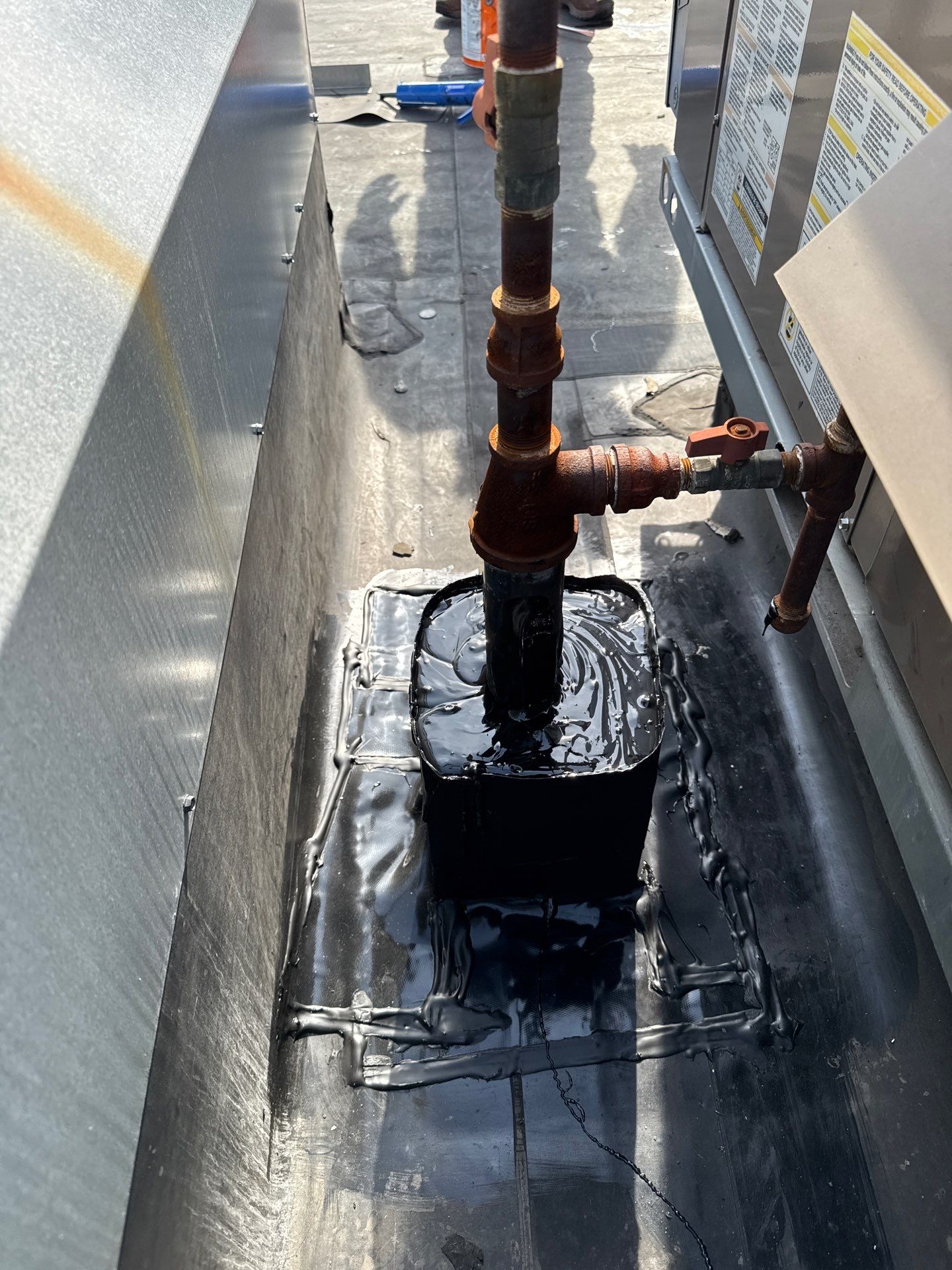Commercial Roof Repair in Newburgh NY by roberts roofing