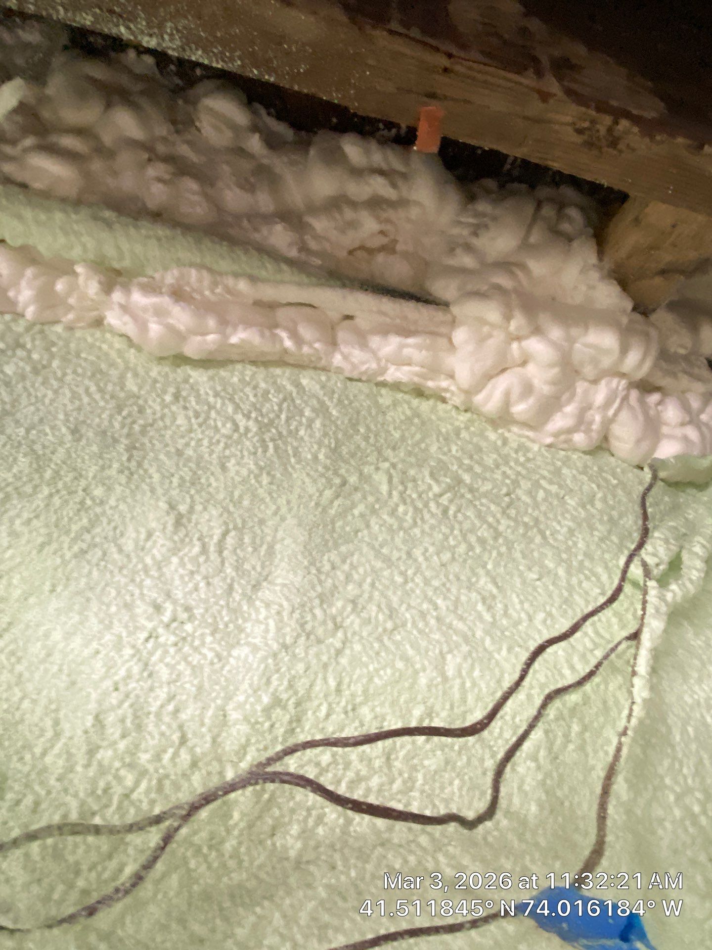 Attic Insulation using open cell spray foam by NYS Foam & Energy