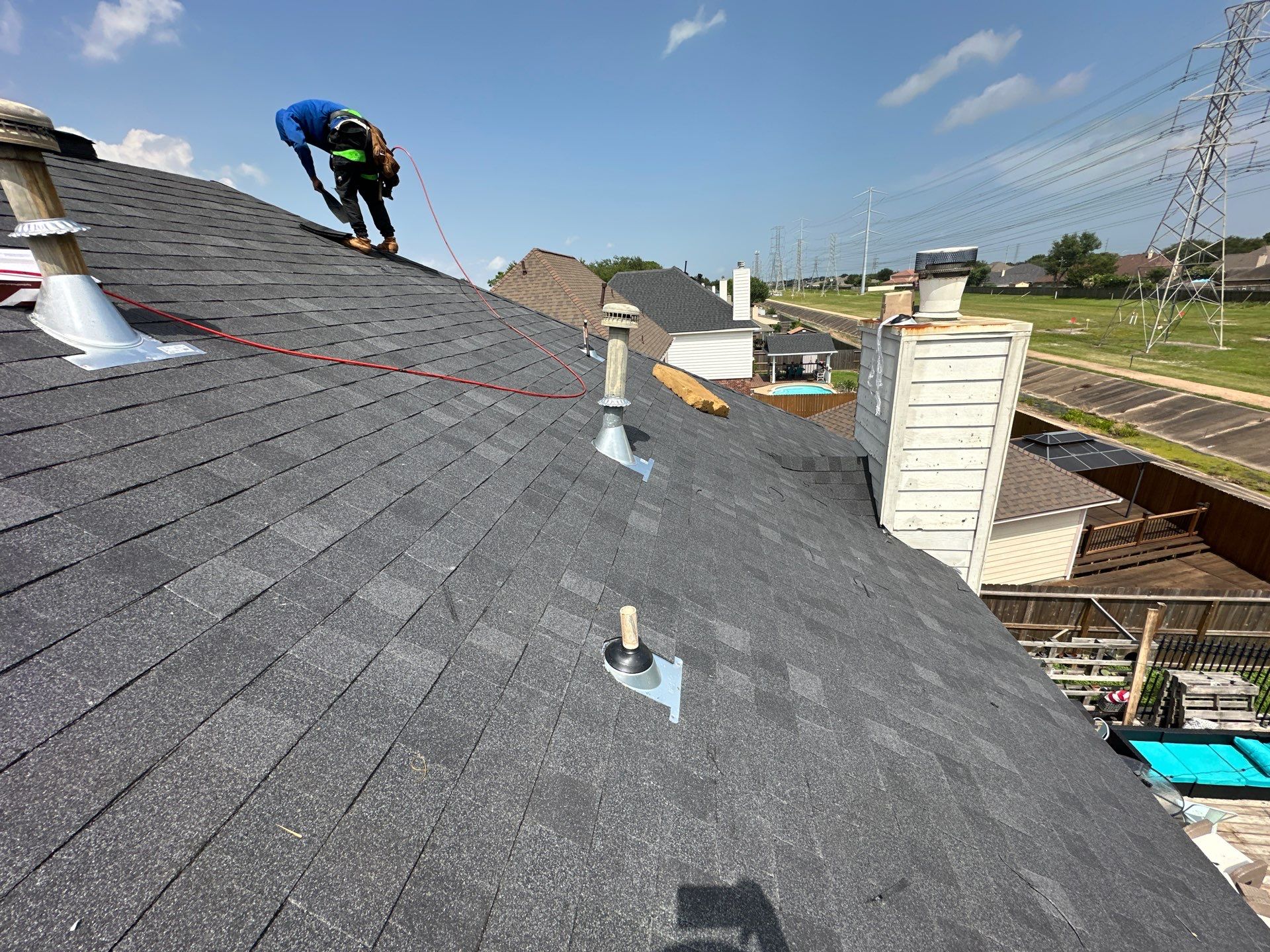 Project in Deer Park by Motion Roofing