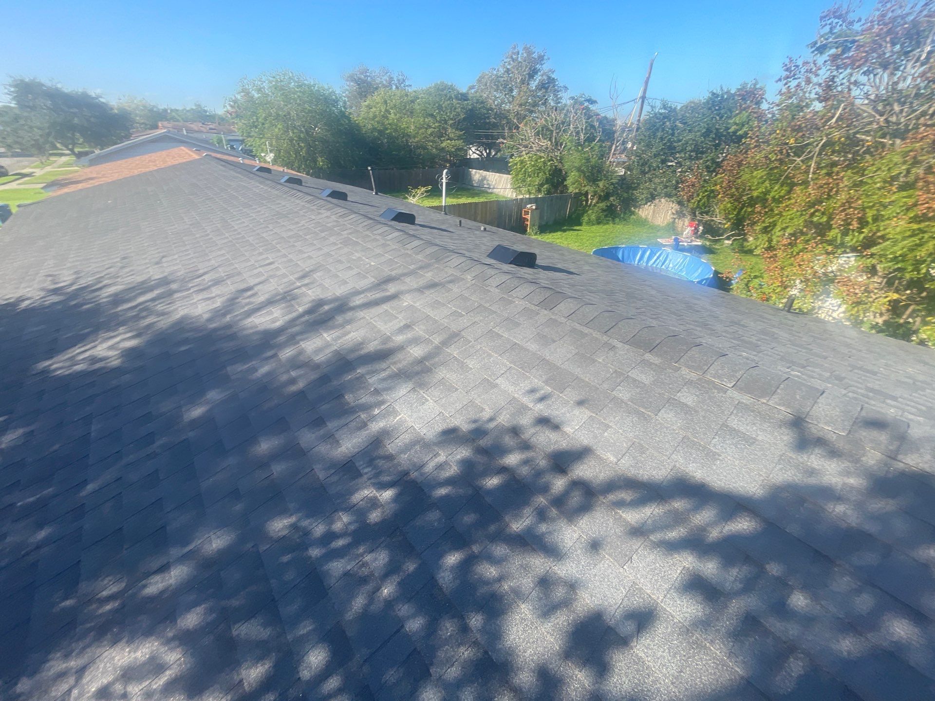Residential Roofing Installation using GAF HDZ Charcoal by Lighthouse Roofing