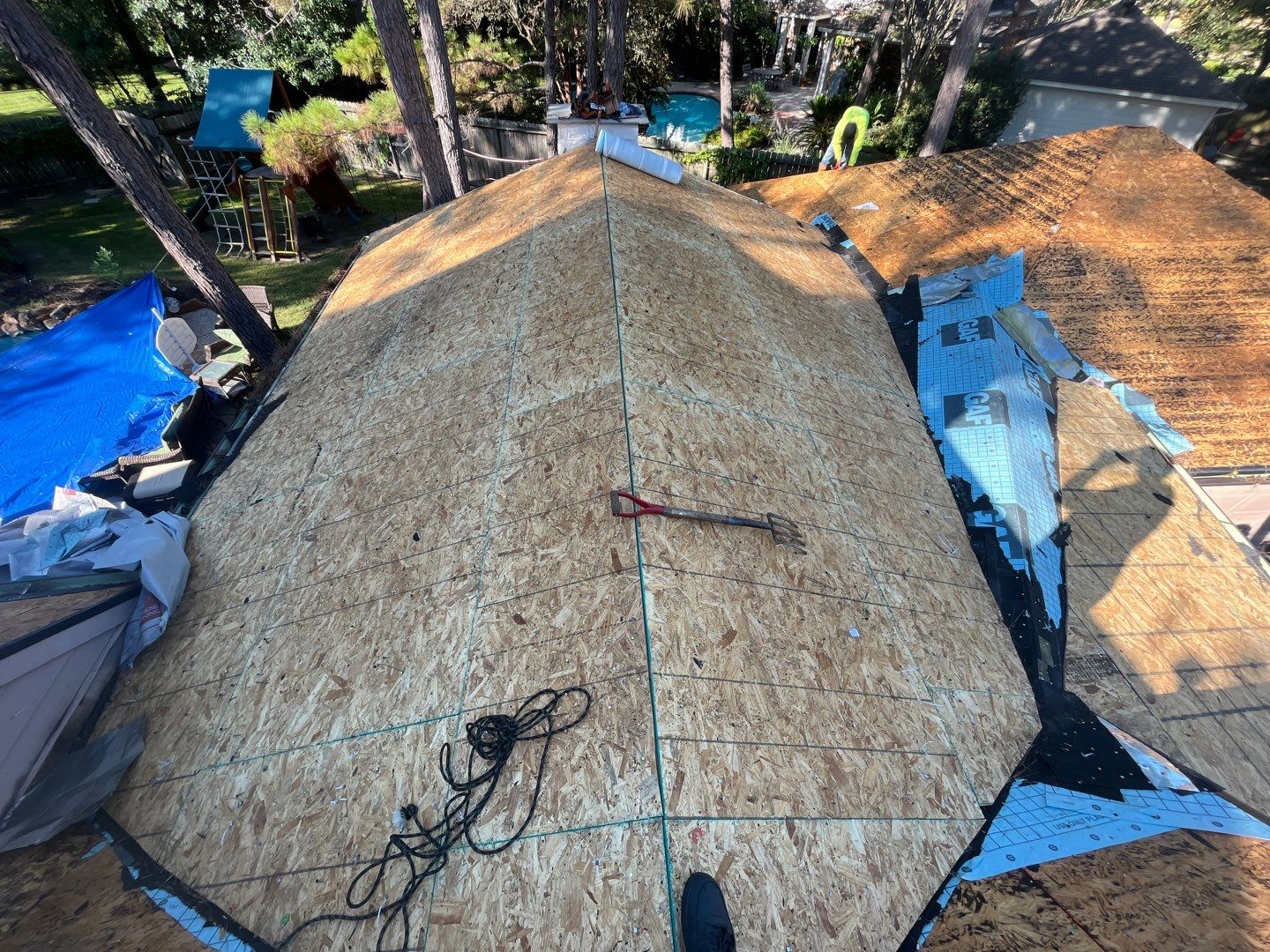 Residential Roof Replacement using GAF shingles by Elite Roofing LLC