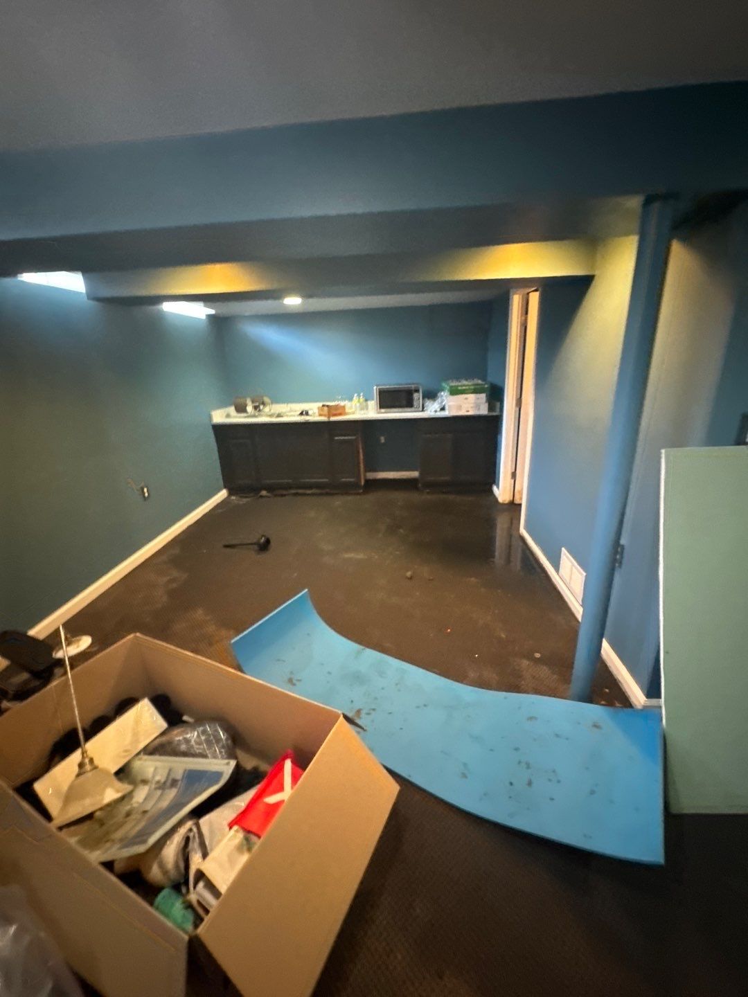 Project in West Bloomfield by EzDry Water Mitigation & Property Restoration