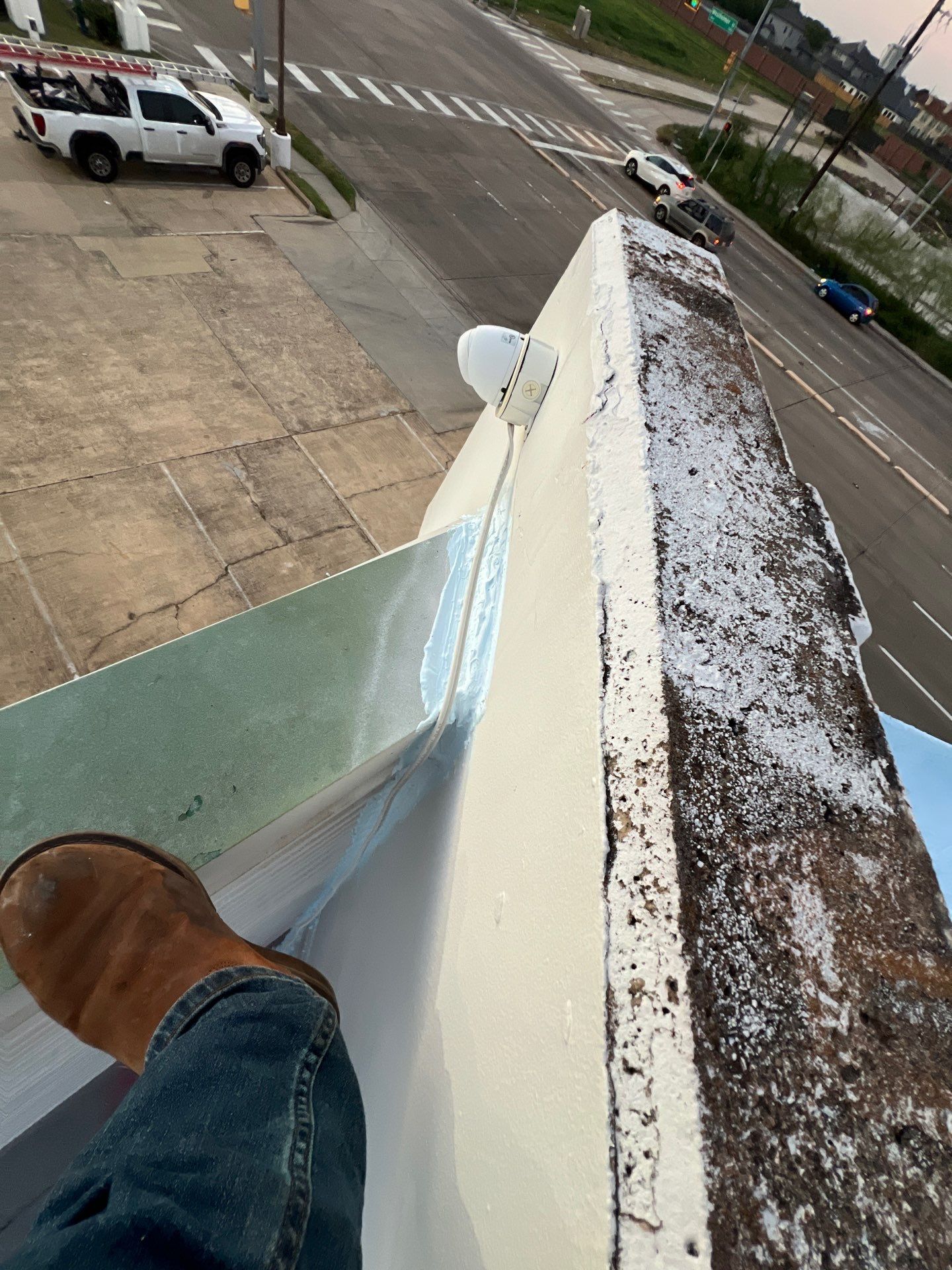 Commercial Roofing Repair using Customer requested products by Roof Repair Company