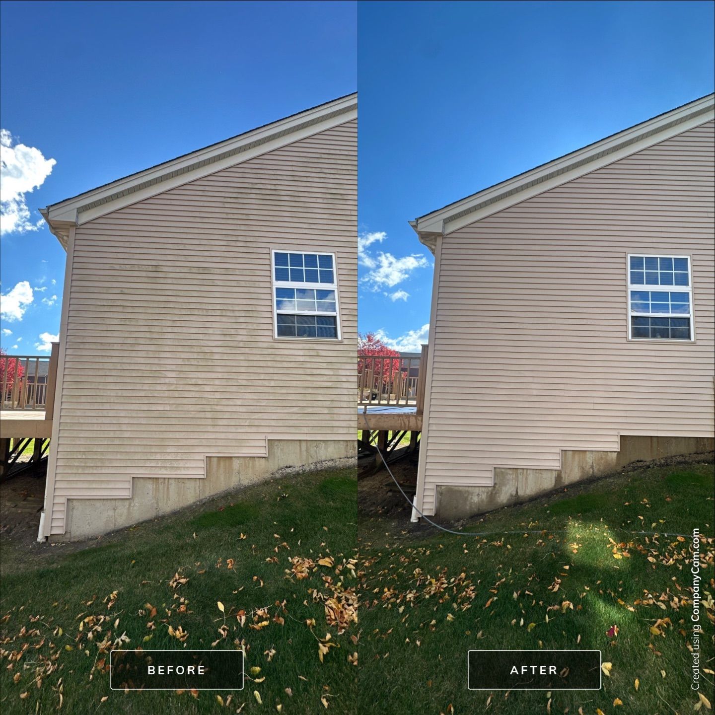 Project in Lake Villa by Simmons Power & Soft Washing