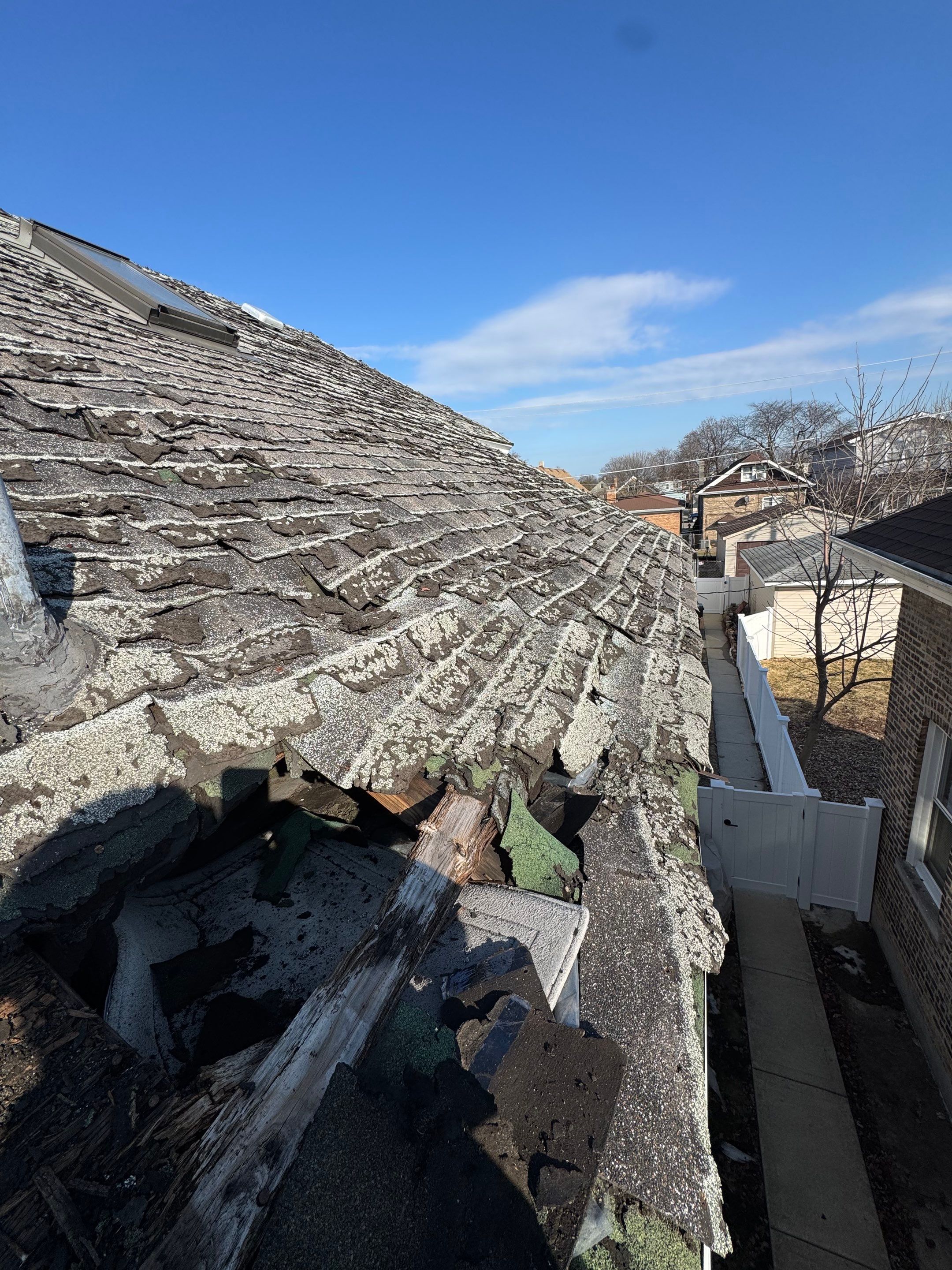 Comprehensive Roof Tear-Off and Exterior Door Installation in Berwyn by Mr Roof & Remodeling Co