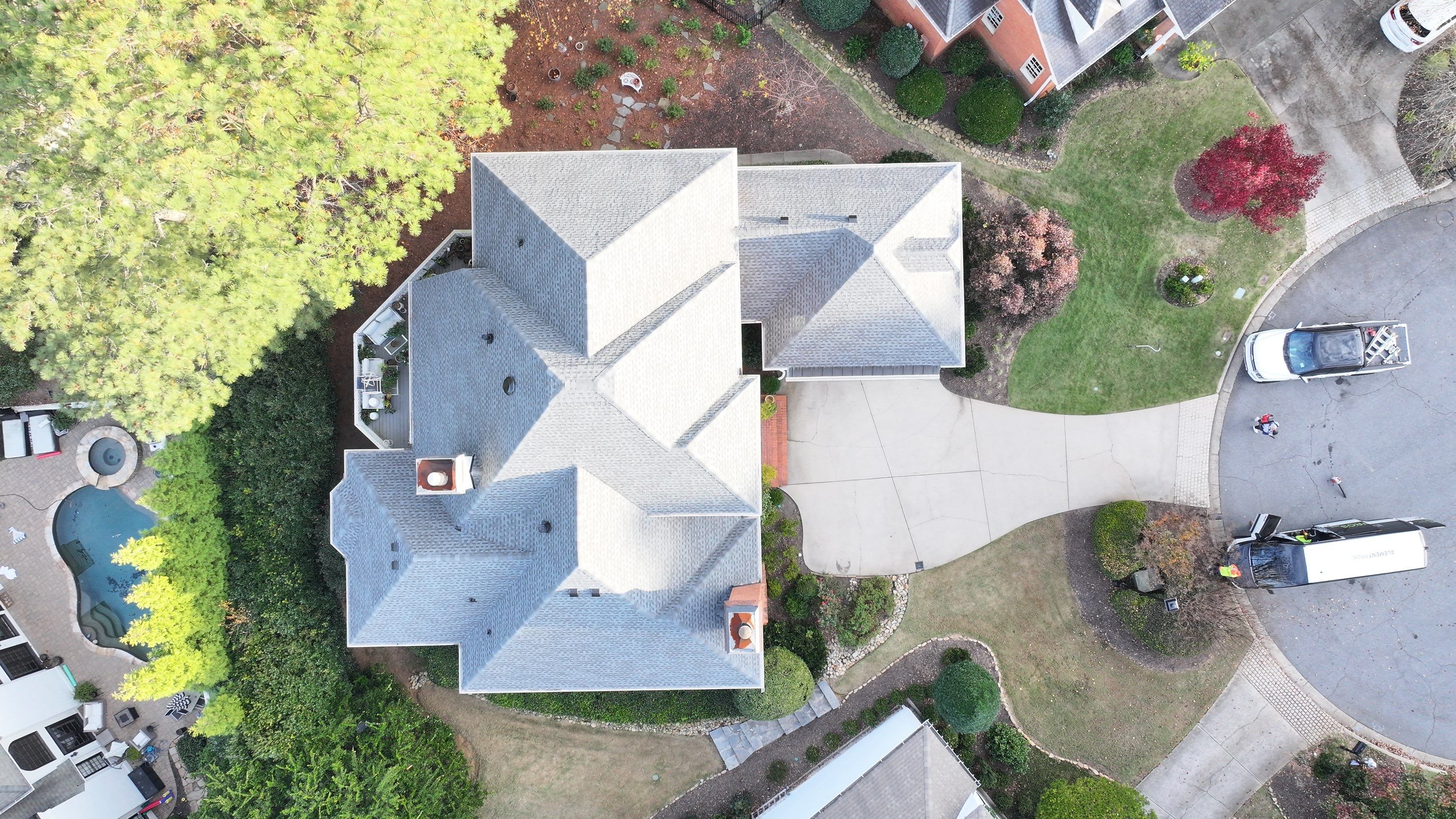 GAF Timberline HDZ in Pewter Grey by Element Pros Roofing, LLC