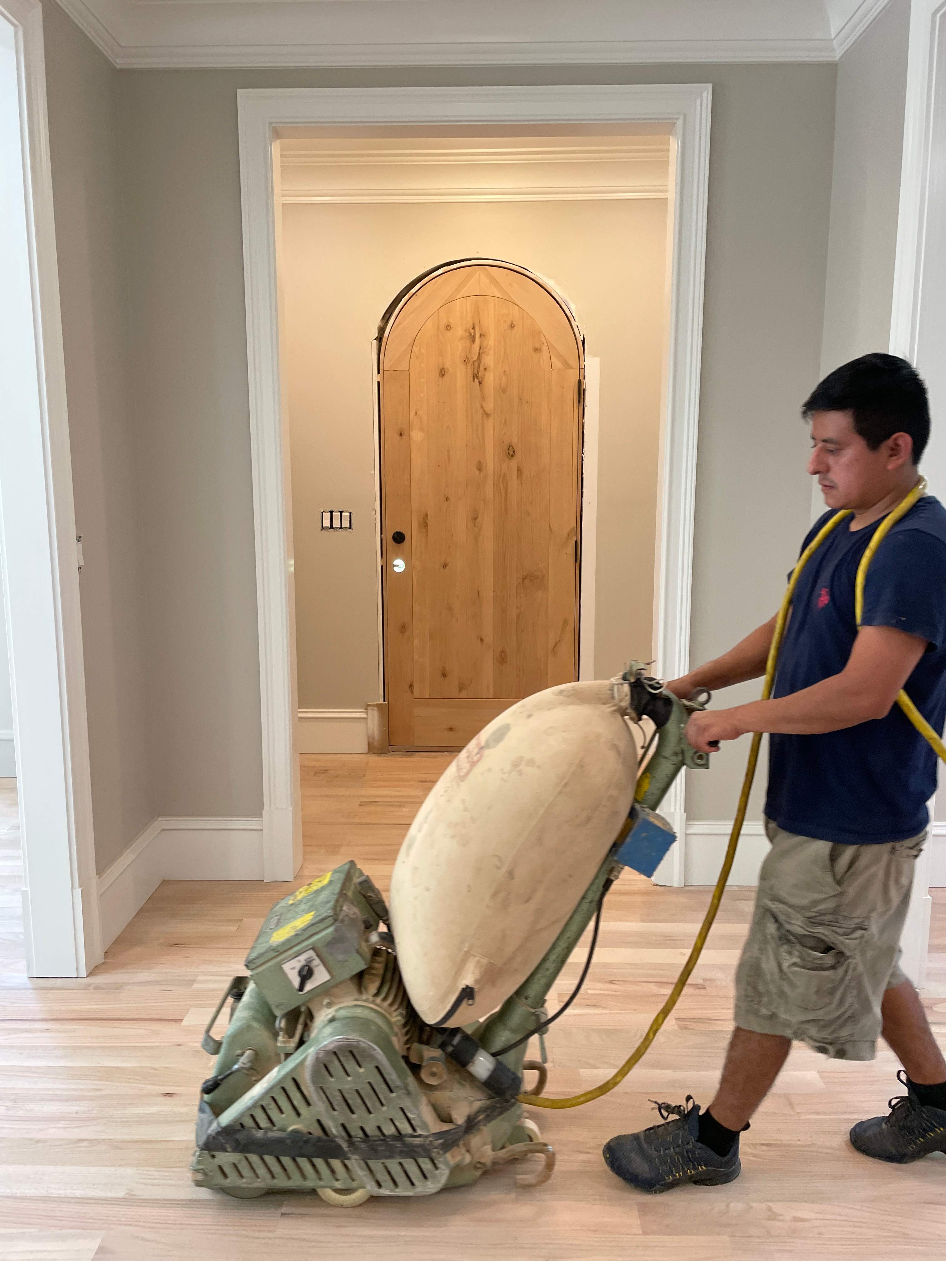 Flooring Installation using Red Oak by Footprints Floors of East Atlanta