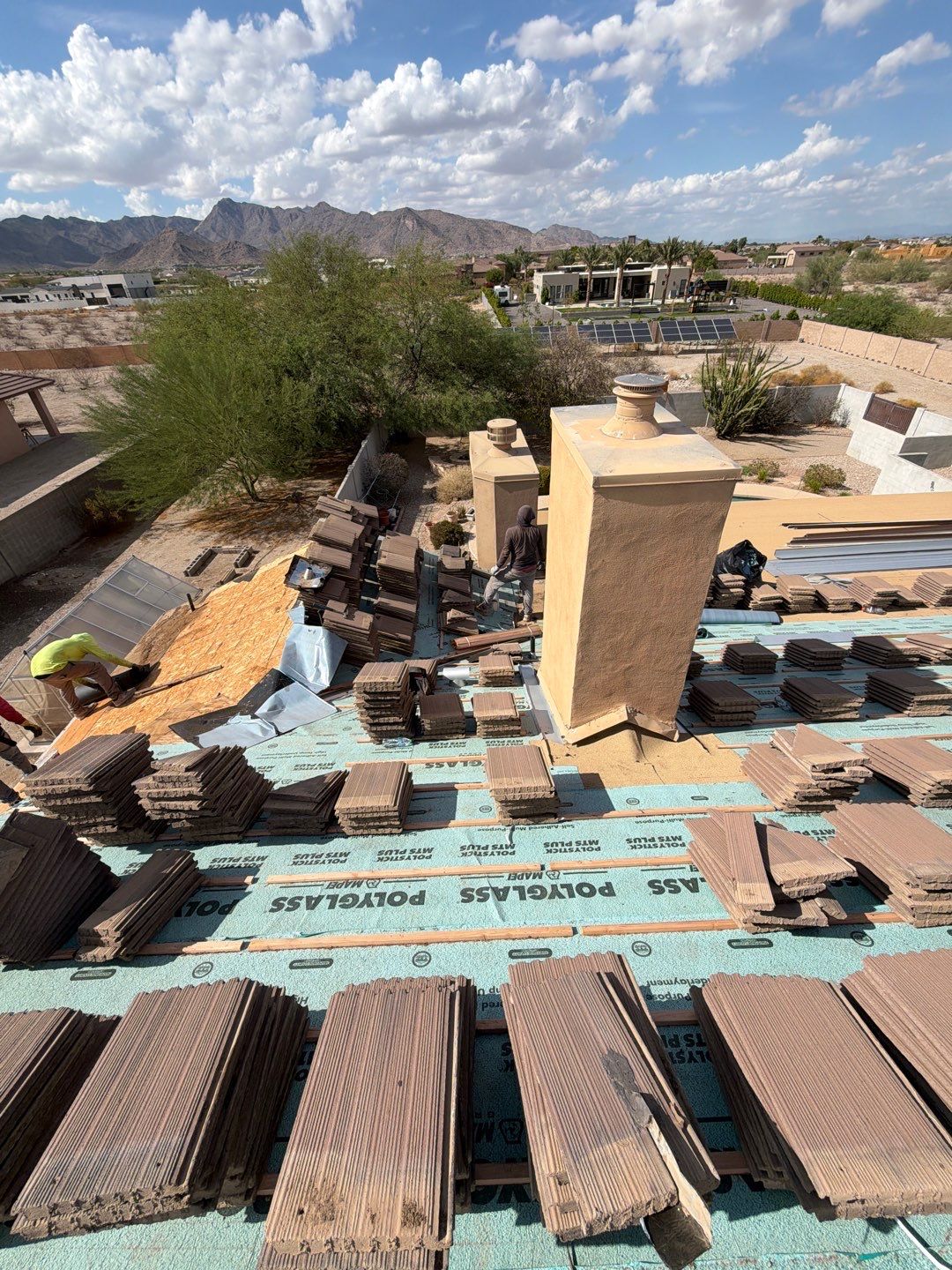 Project in Buckeye, AZ by Saint Roofing