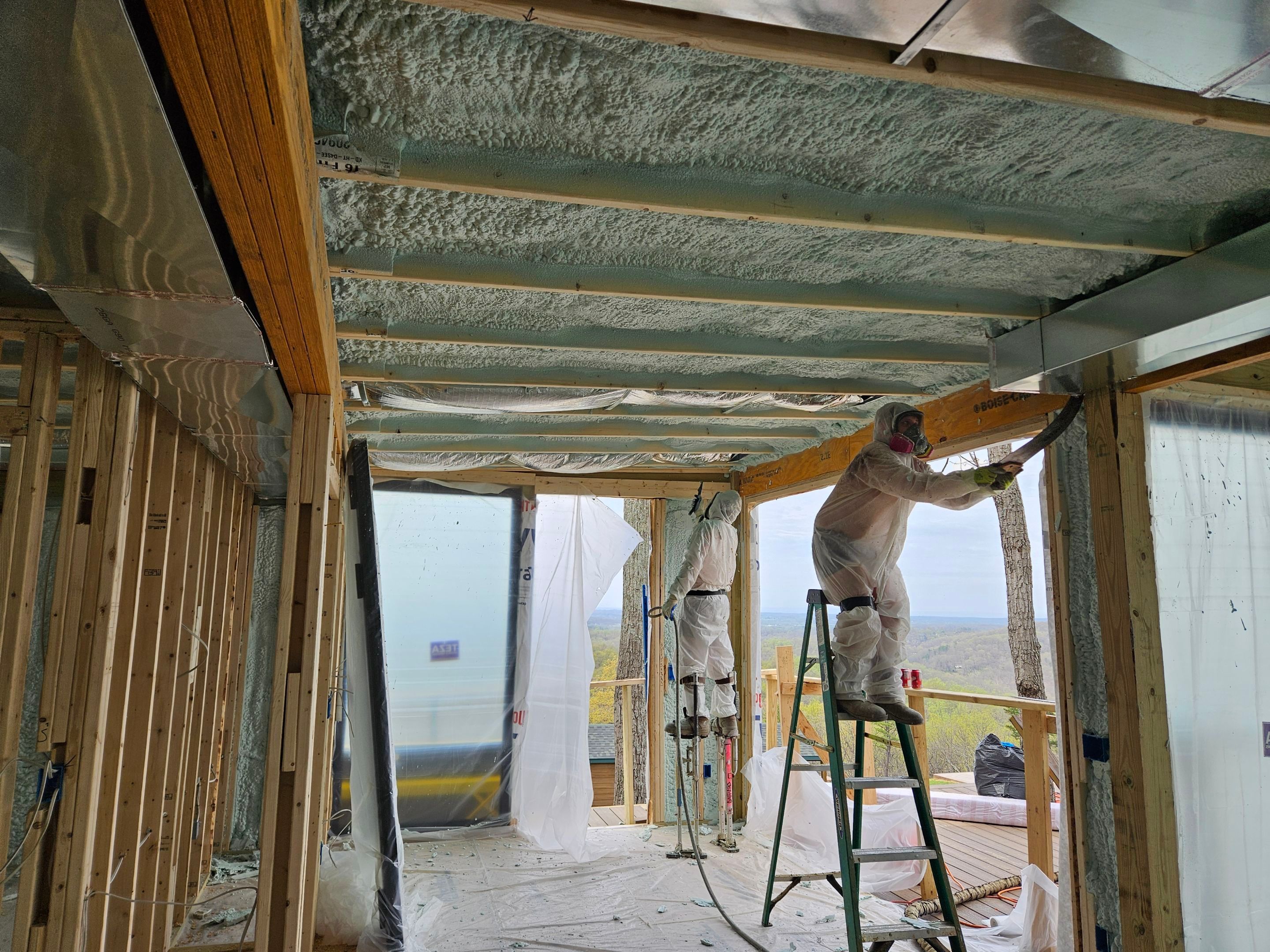 Project in Bluemont, VA by Founders Insulation