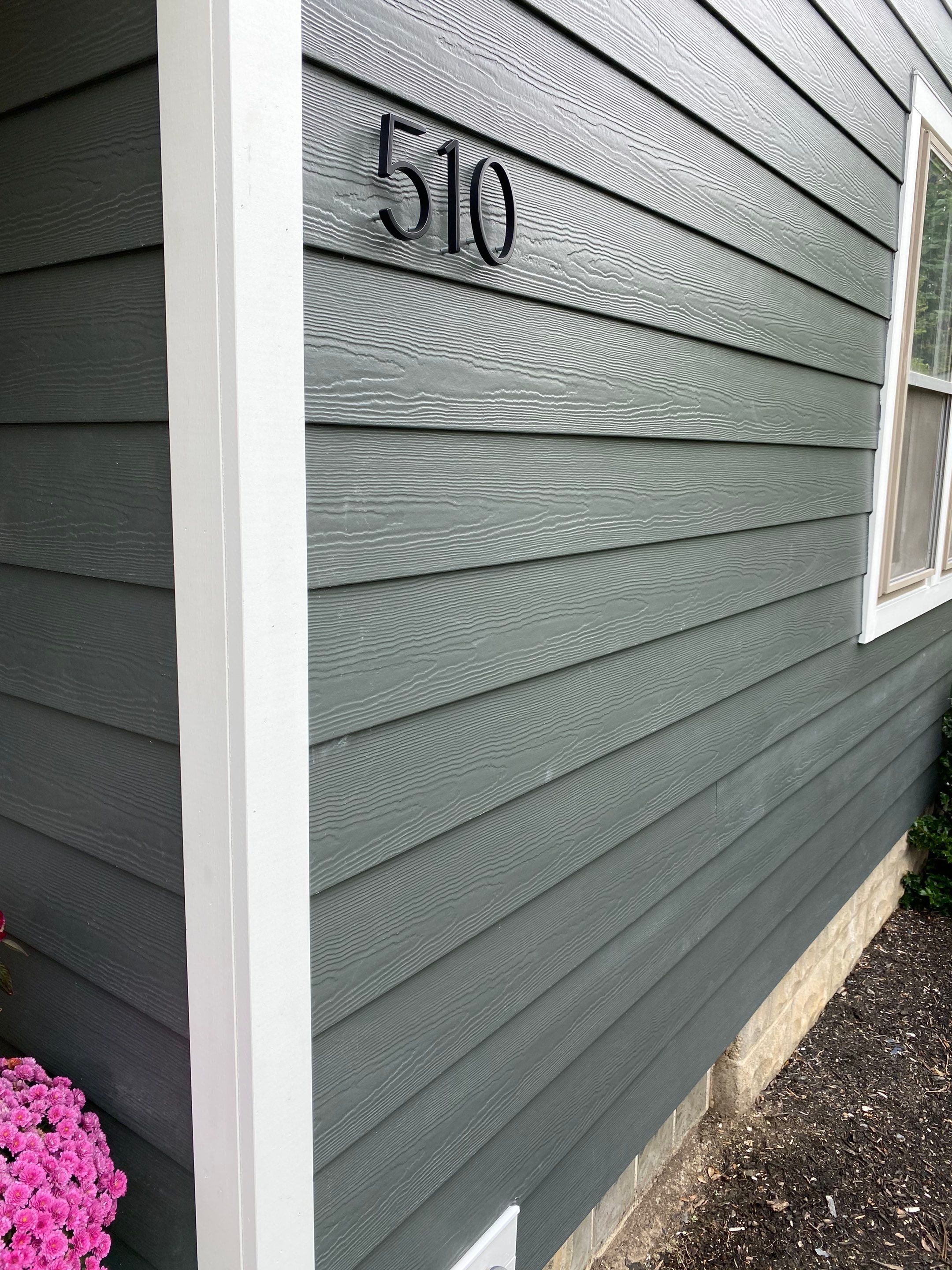 Siding Installation using James Hardie Fiber Cement Lap Siding by Best Exteriors Inc
