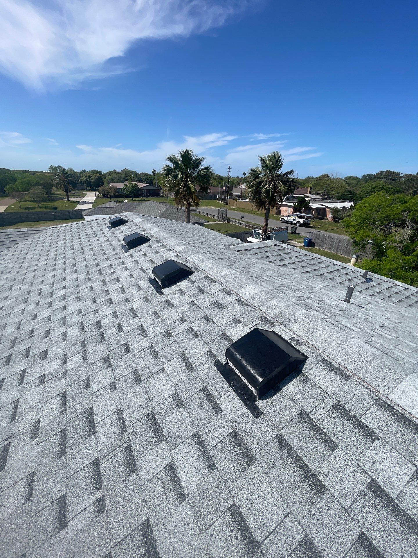 Residential Roofing Installation using IKO Cambridge Dual Gray by Lighthouse Roofing