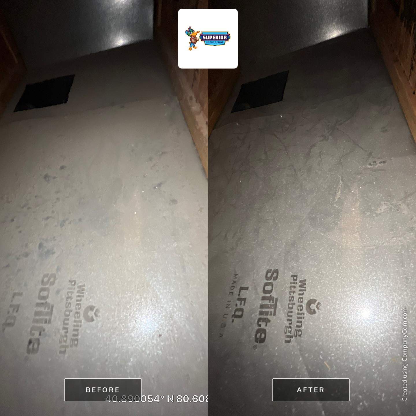 Air Duct Cleaning With a Vacuum Truck in New Waterford, OH by Superior Air Duct Cleaning