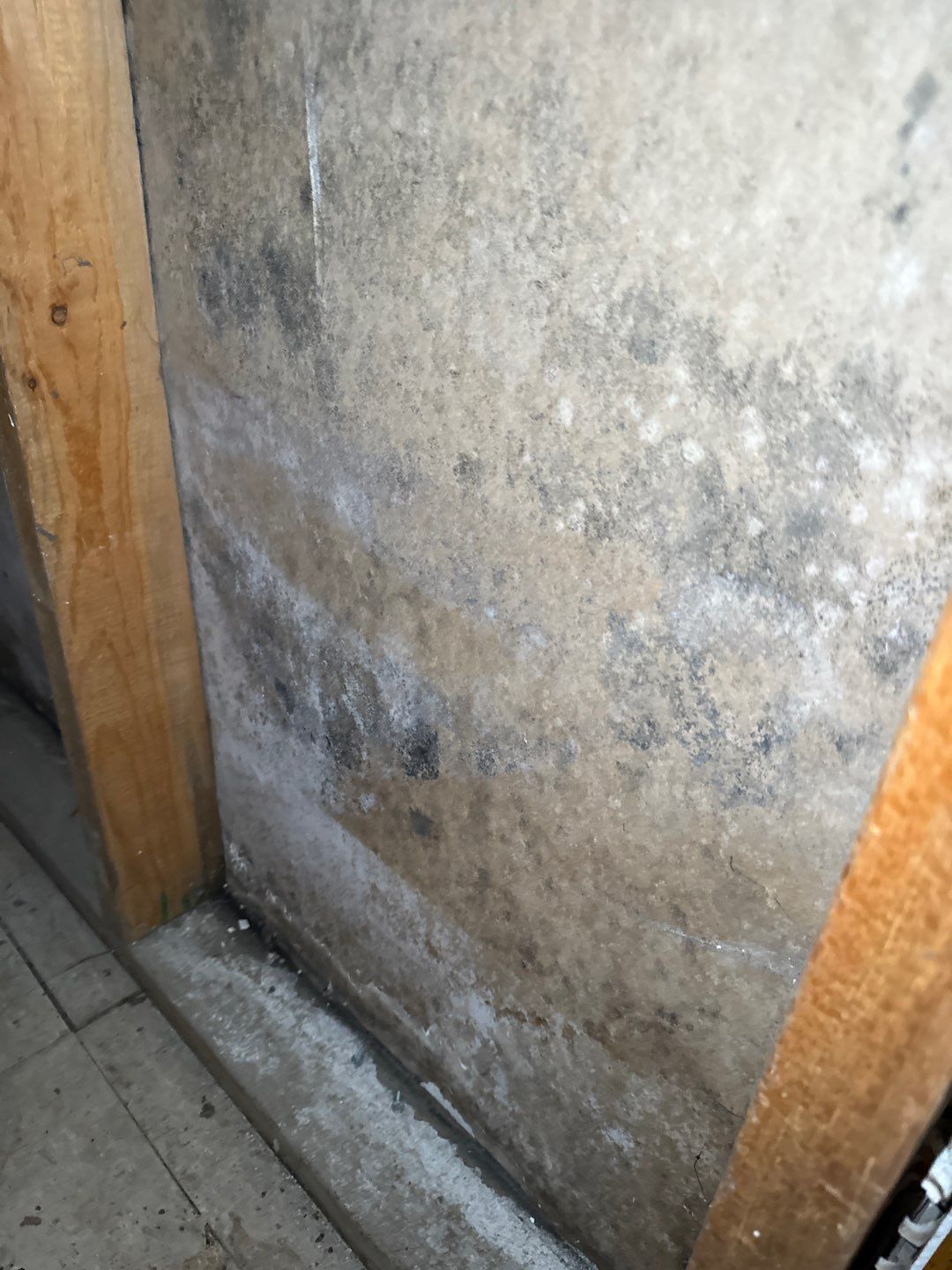 Water pipe break behind a wall by Chicagoland Water Medics