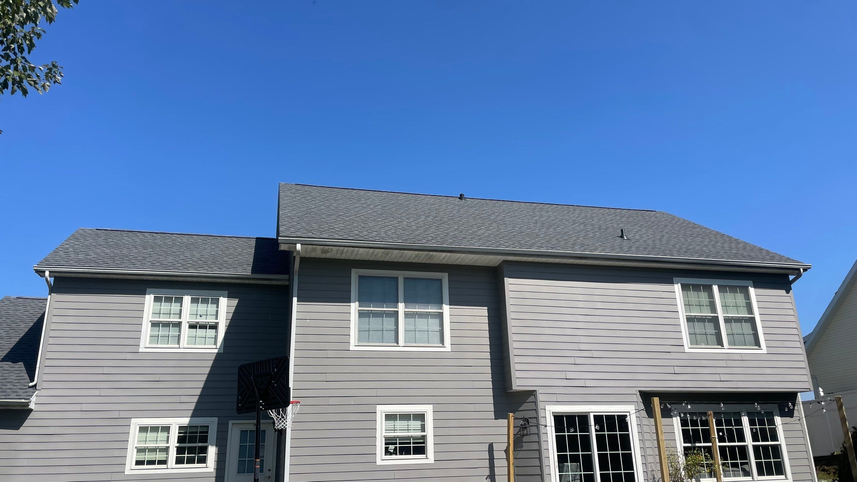 Residential Roofing Installation using GAF Timberline HDZ Pewter Gray by Rainstoppers Roofing