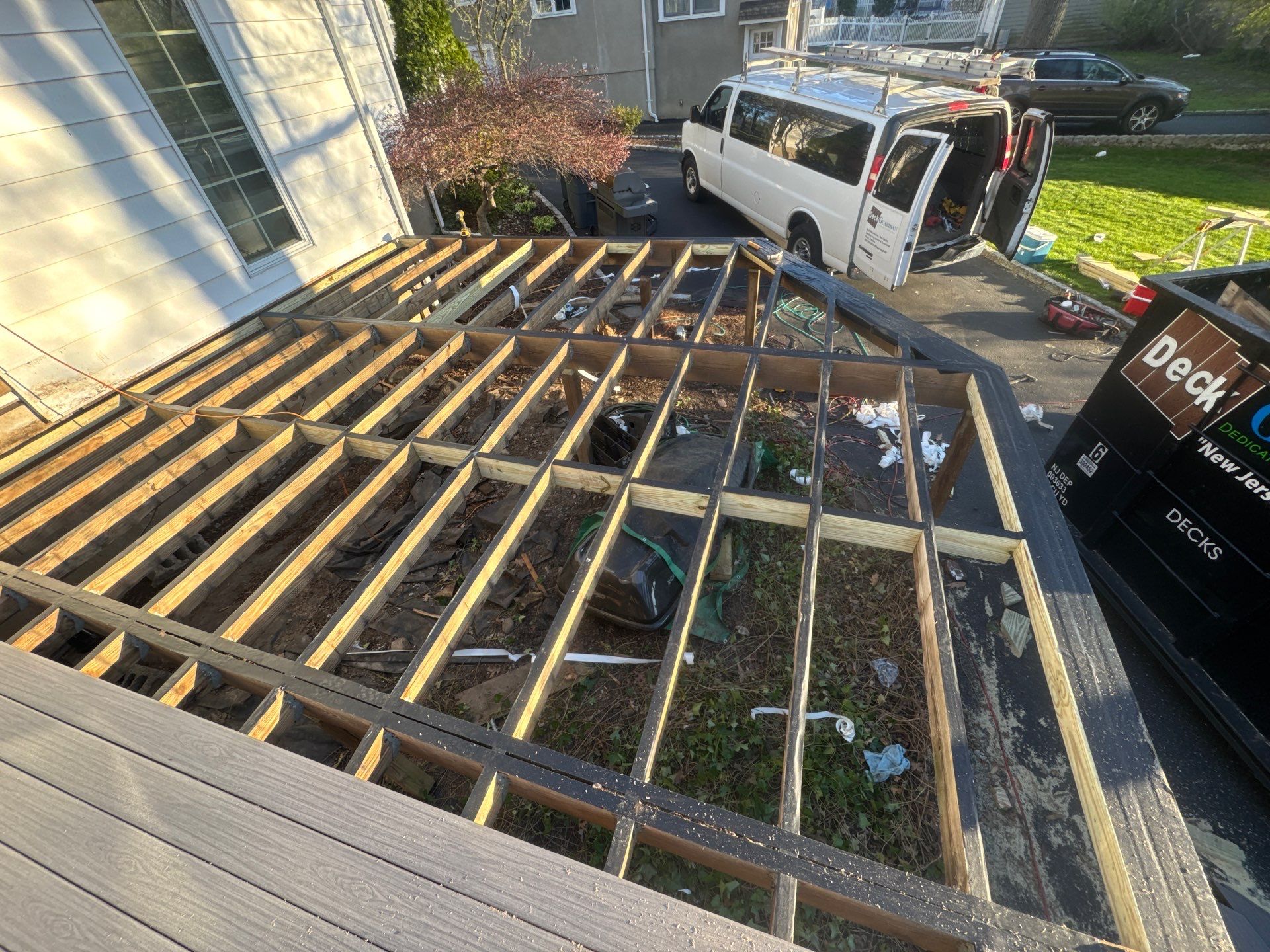 Deck Resurfacing in Summit, New Jersey by deck guardian