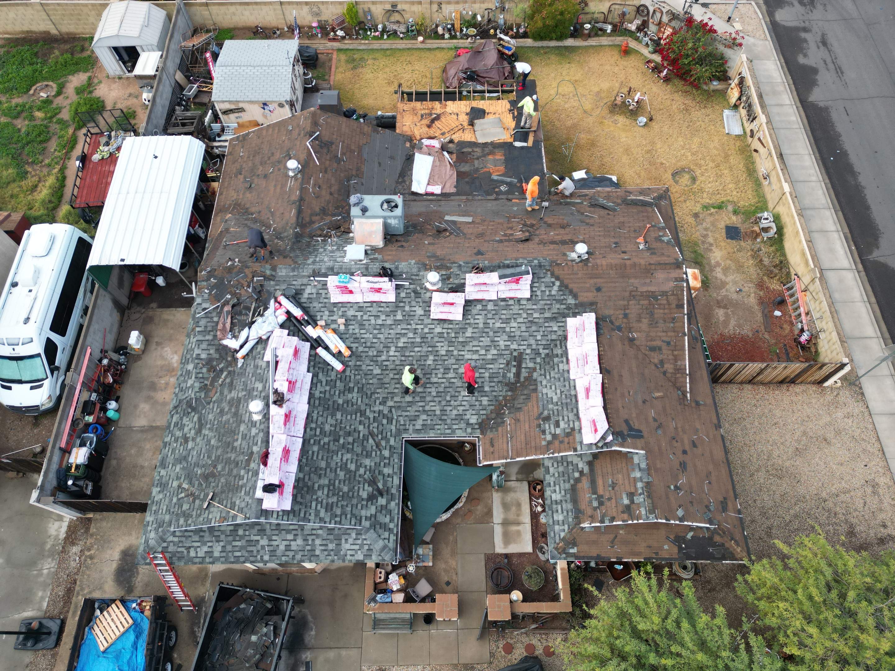 Rick's Interior & Full Re-Roof by All Storm Roofing & Construction