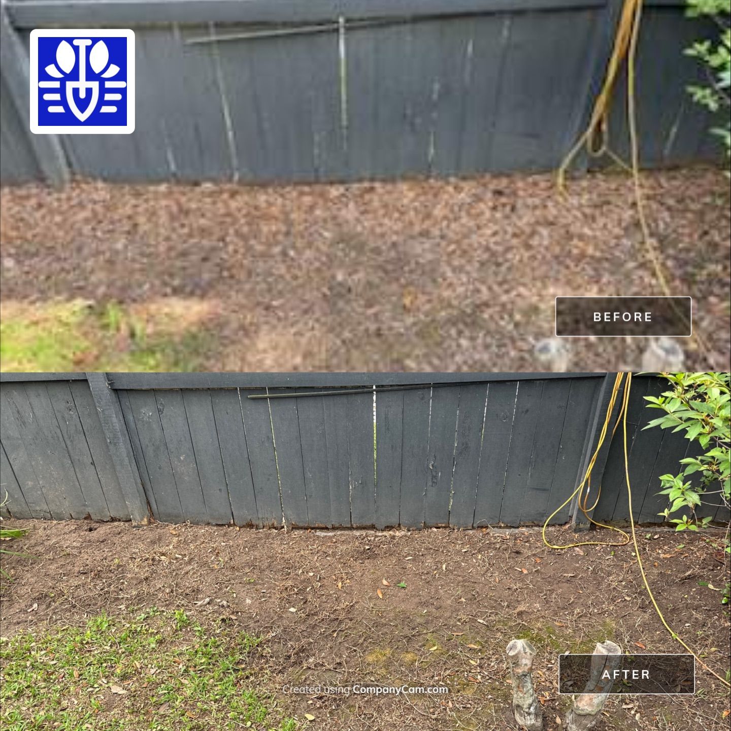 WINTER SERVICES: FULL LEAF JOB using  Leaf Removal by CutScape, LLC.