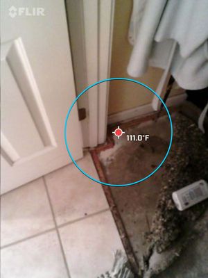 Water Leak (Hot Side)
