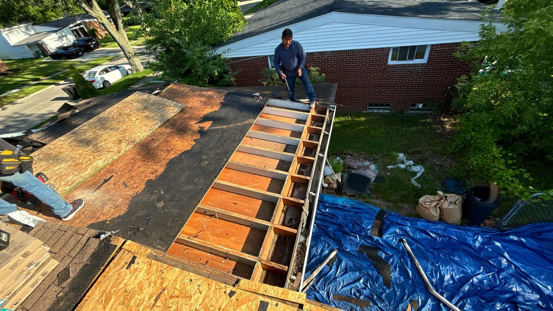 Roof Replacement using CertainTeed Landmark by 180 Contractors