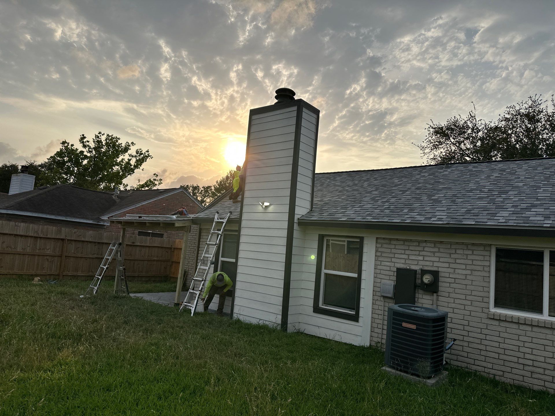 Project in Katy by Motion Roofing