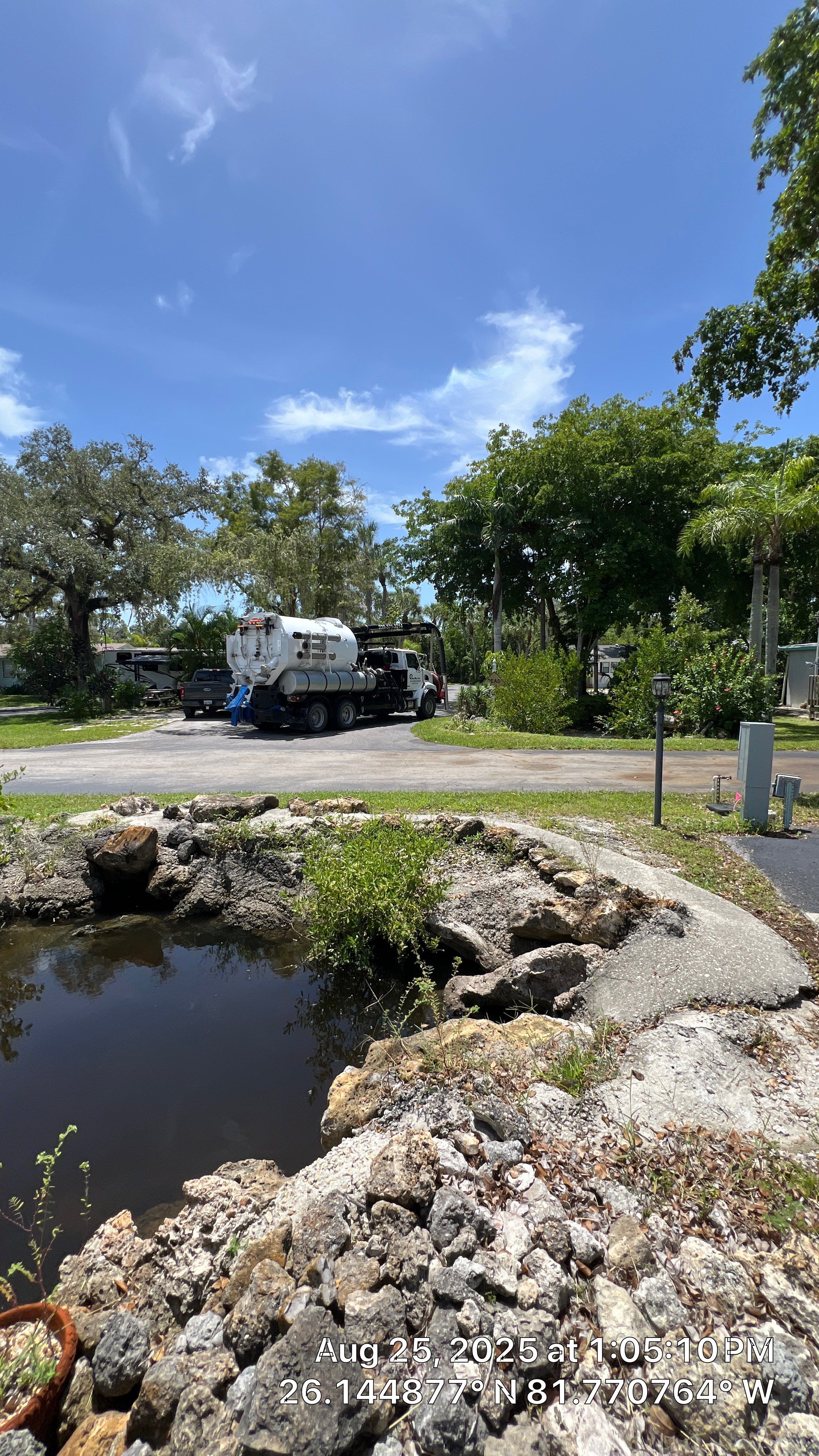 Naples RV Resort Stormwater System Maintenance  by Don Mar, Inc. Storm Water Solutions