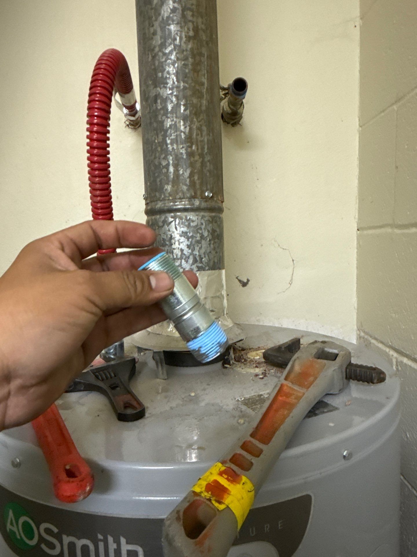 Water Heater Piping Installation by Us Plumbing