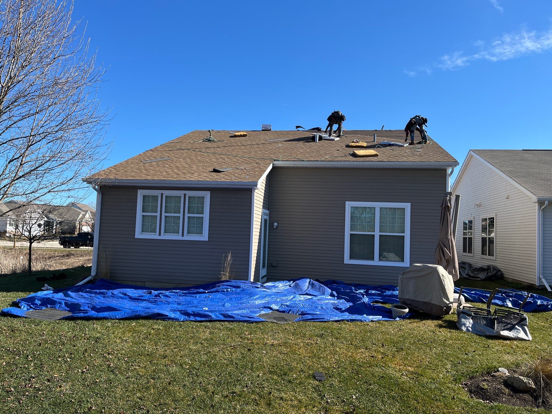 Asphalt Roof Replacement  by Custom Installations