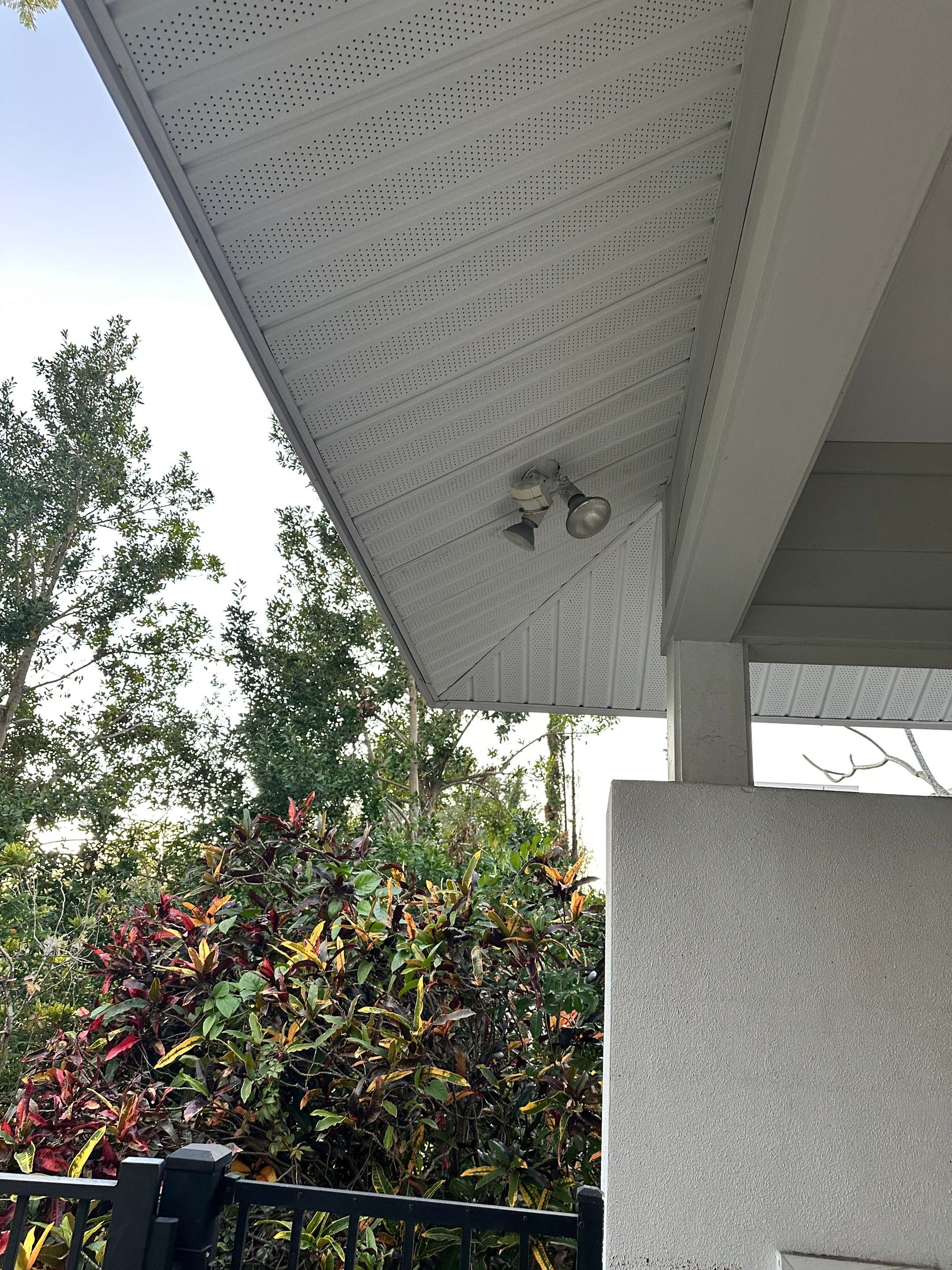 Replace All Soffit in the House in Sarasota FL by Gutter Professors