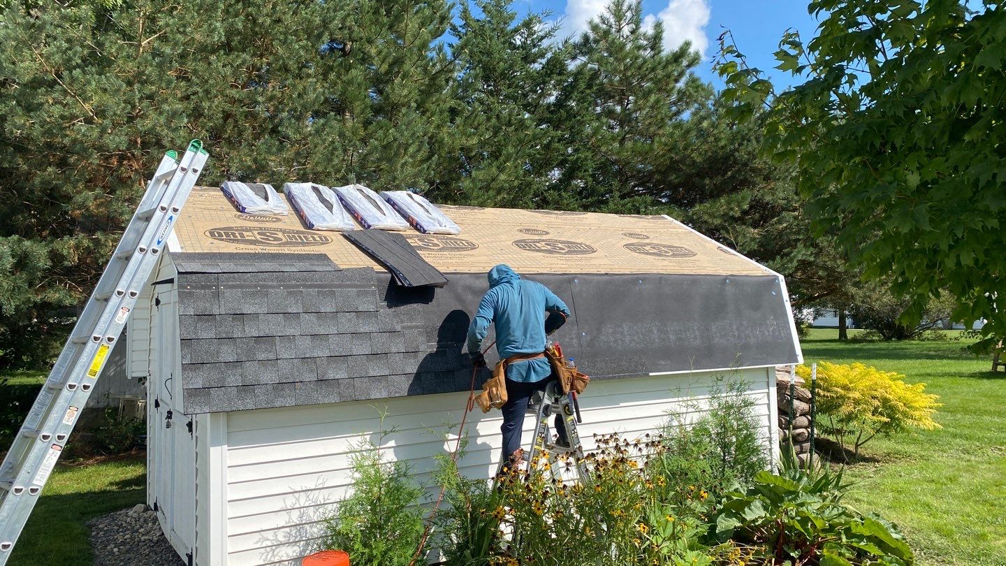 Residential Roofing Installation using GAF Timberline HDZ Pewter Gray by Nitro Roofing and Construction
