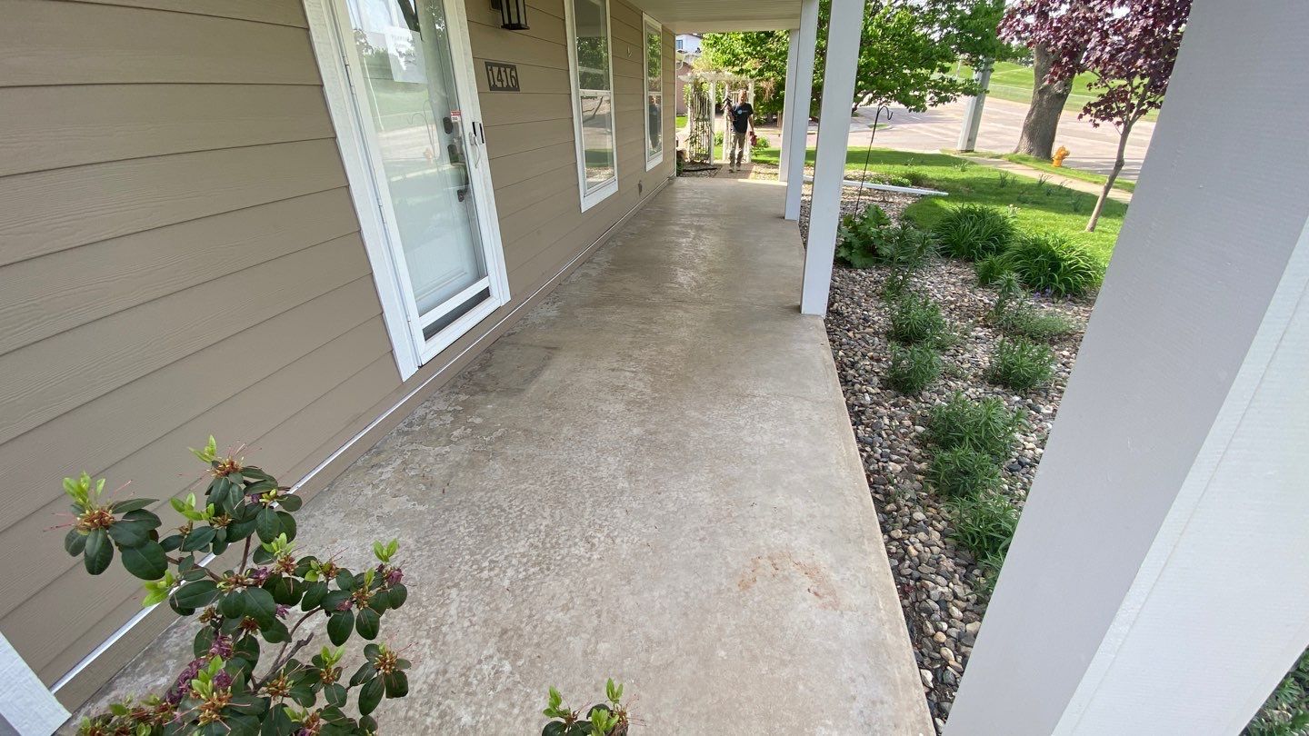 Patio using Cordwood by Select Painting, Coatings & Garage Cabinets