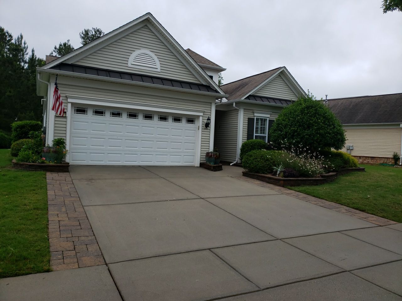 House Wash using cleaner by Power Wash Masters LLC