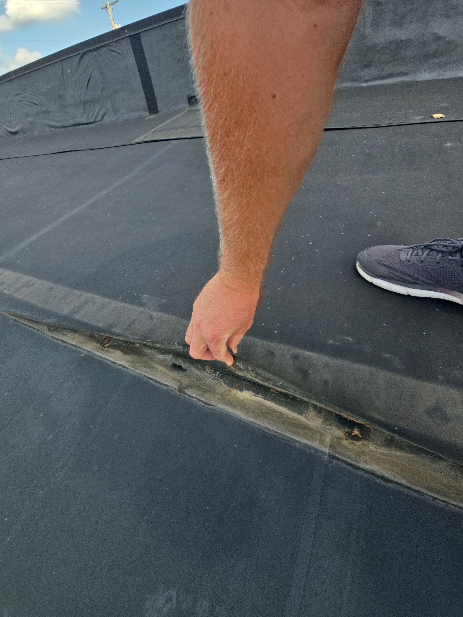 Commercial EPDM Roof Repair and Membrane Seam Sealing in Miamisburg by Level Up Roofing and Restoration Services LLC
