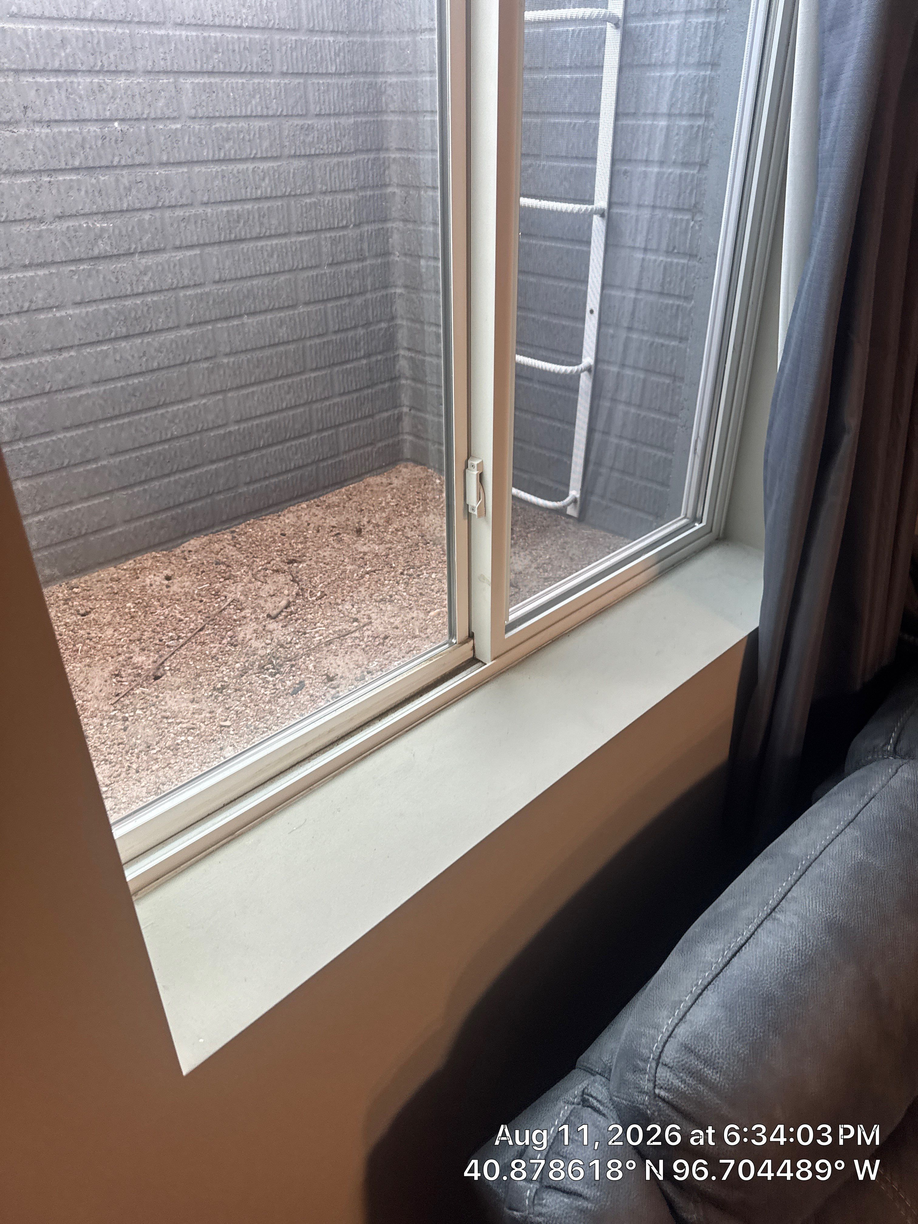 Basement Egress Window and Safety Ladder Installation in Lincoln by CompanyCam Sales Demo